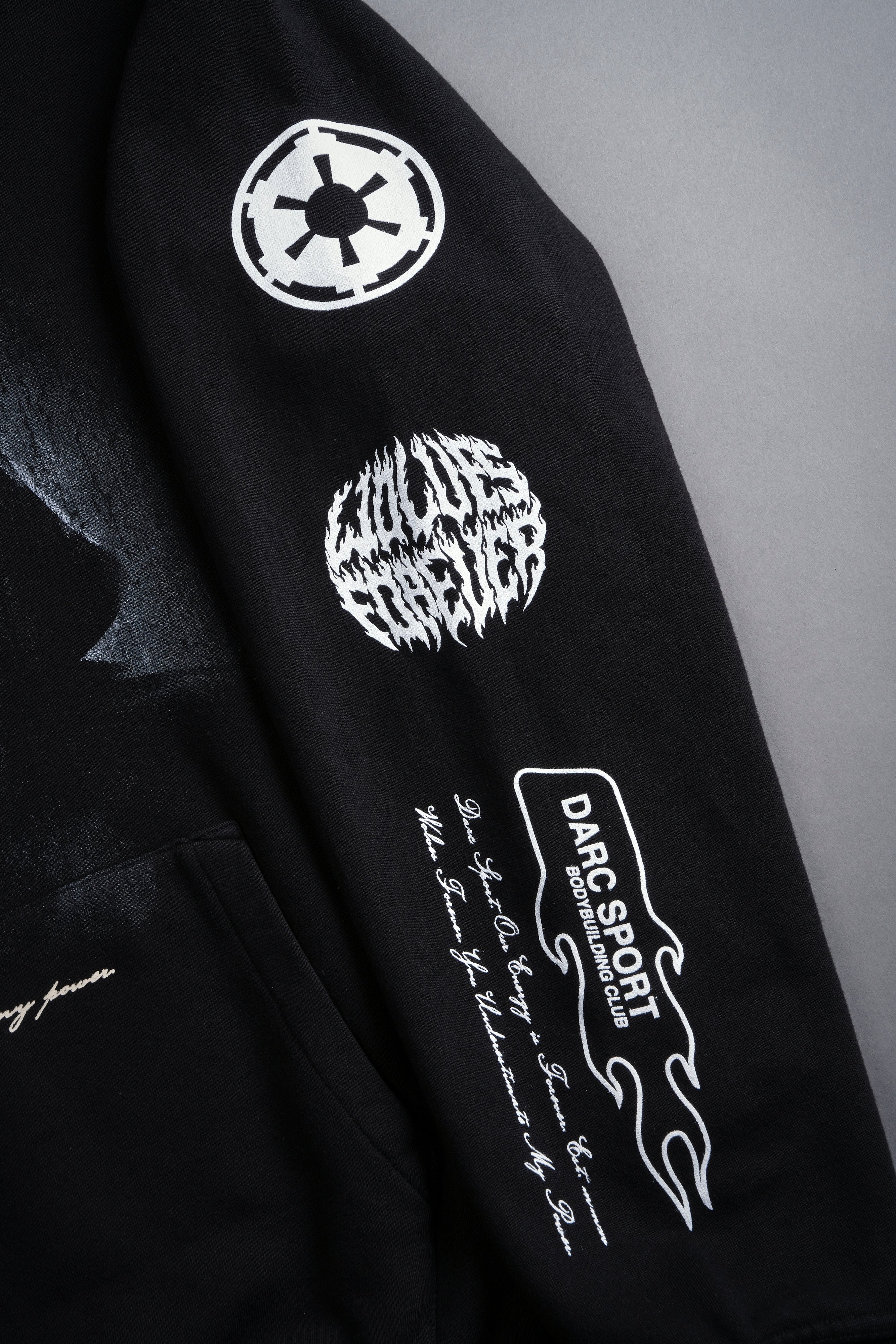 The Power of The Dark Side Vader "Pierce" Hoodie in Black - Image 4