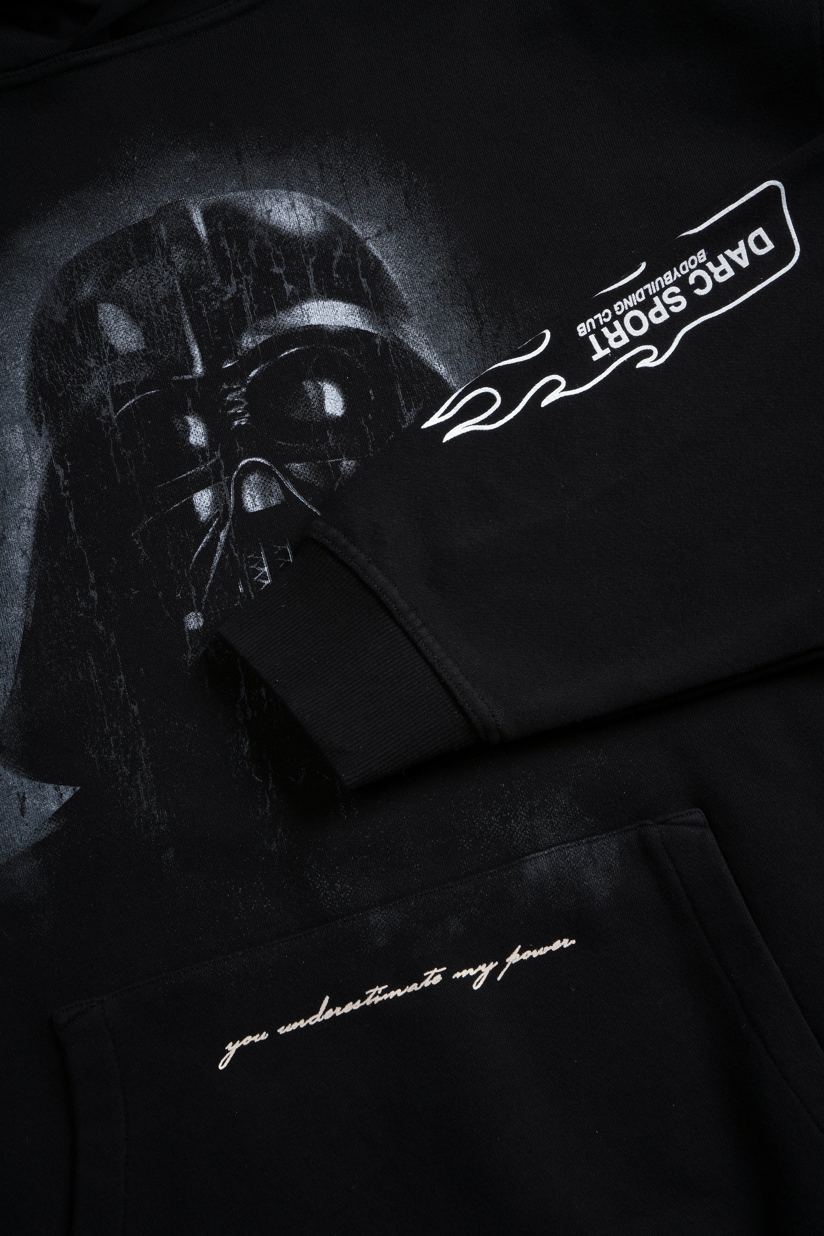 The Power of The Dark Side Vader "Pierce" Hoodie in Black - Image 5