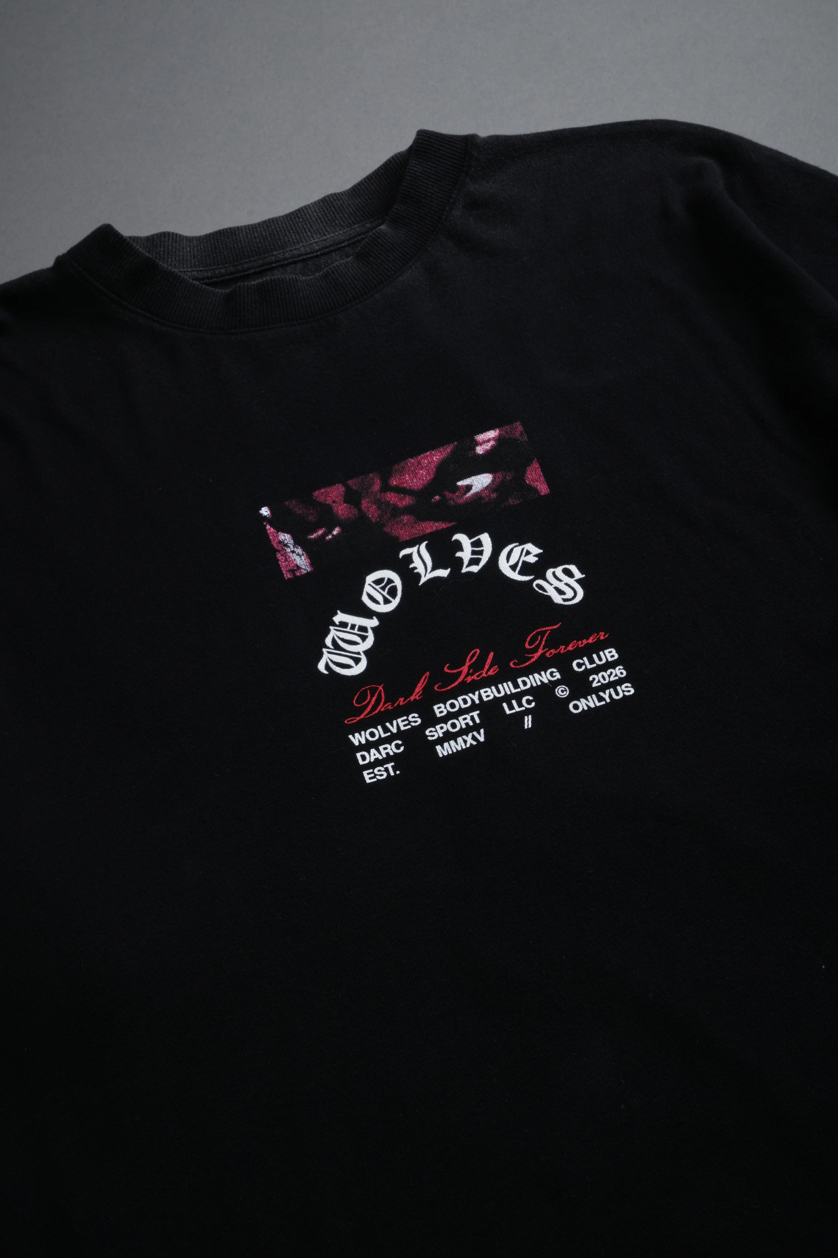 The Shadow Premium Oversized Tee in Black - Image 3