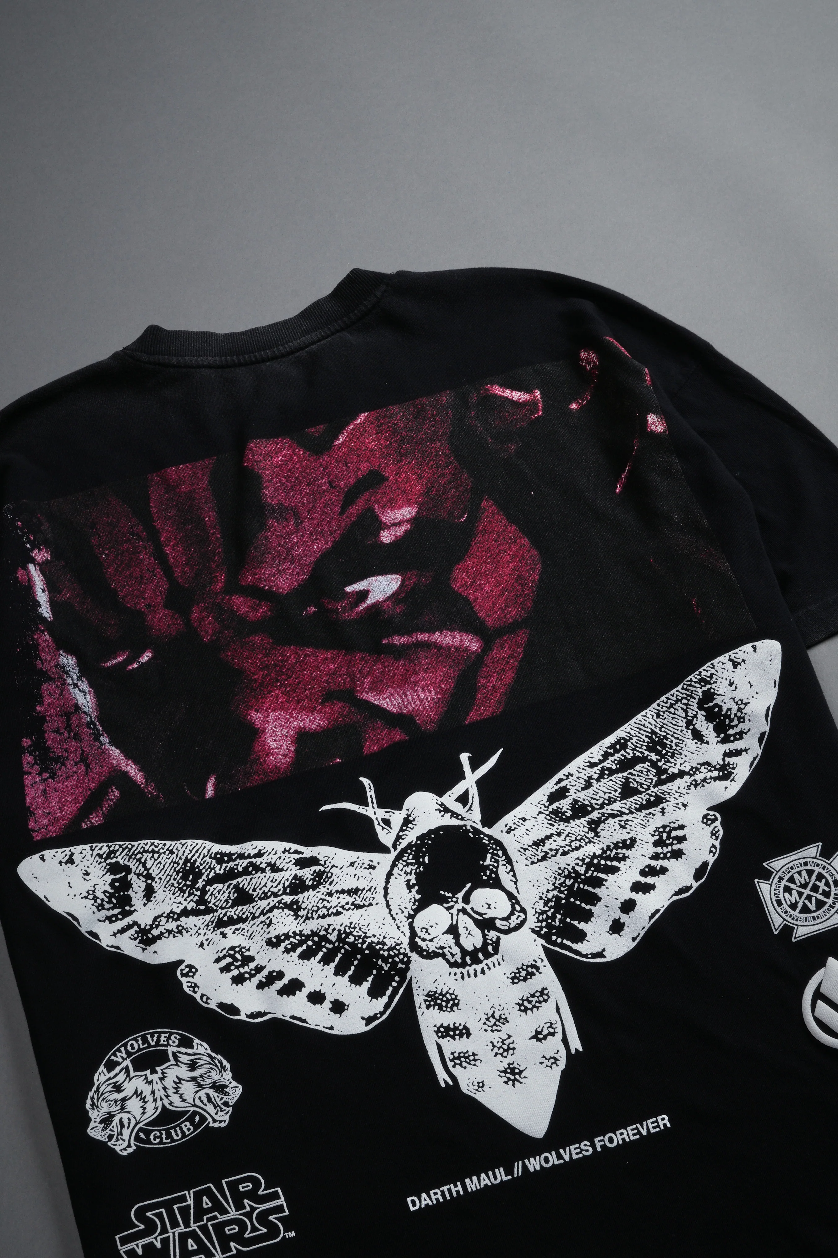 The Shadow Premium Oversized Tee in Black - Image 5