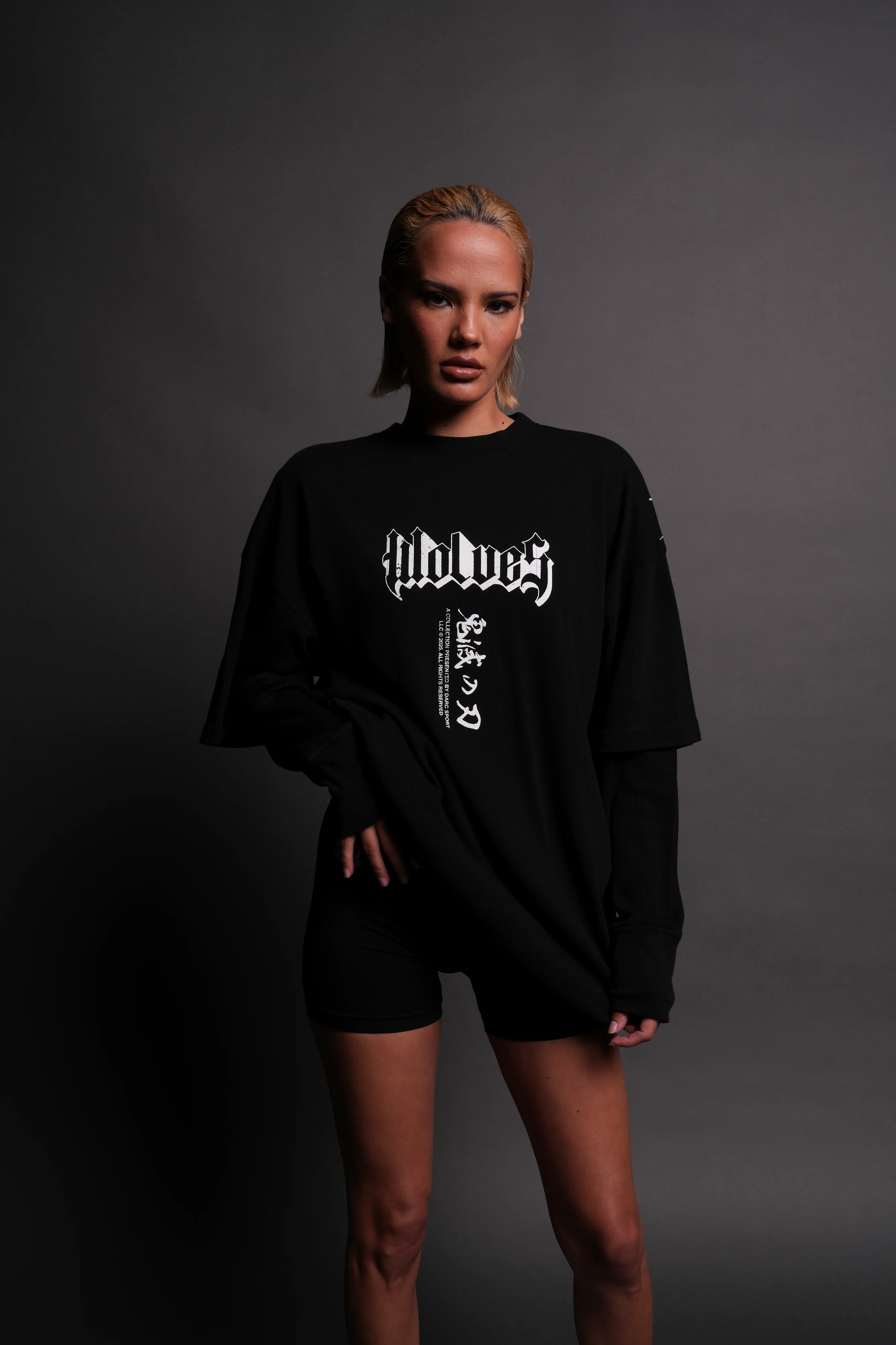 The Spider Family "Premium" Oversized Tee in Black - Image 5