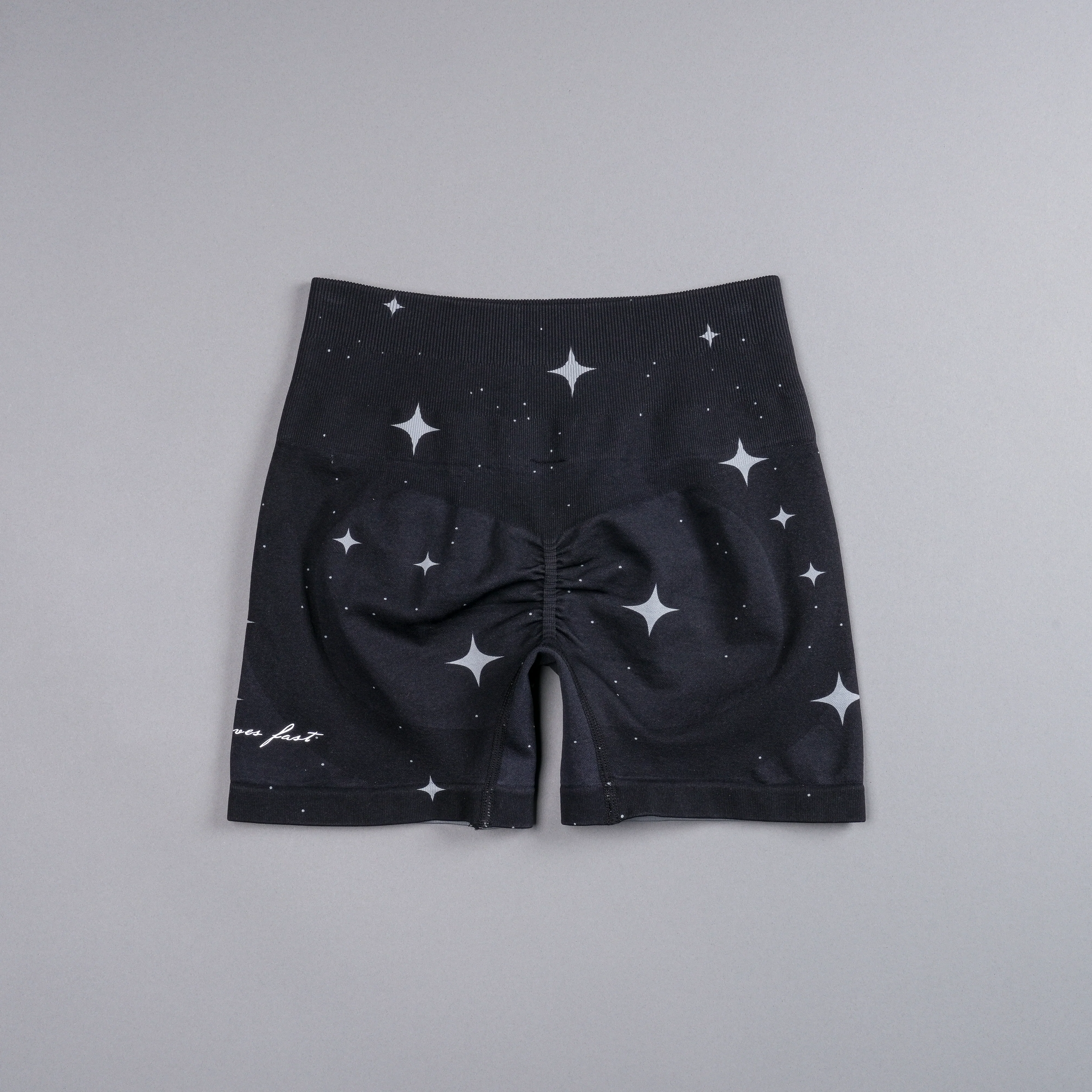 Throttle Everson Seamless "Sierra" Shorts in Black Starry Night - Image 5