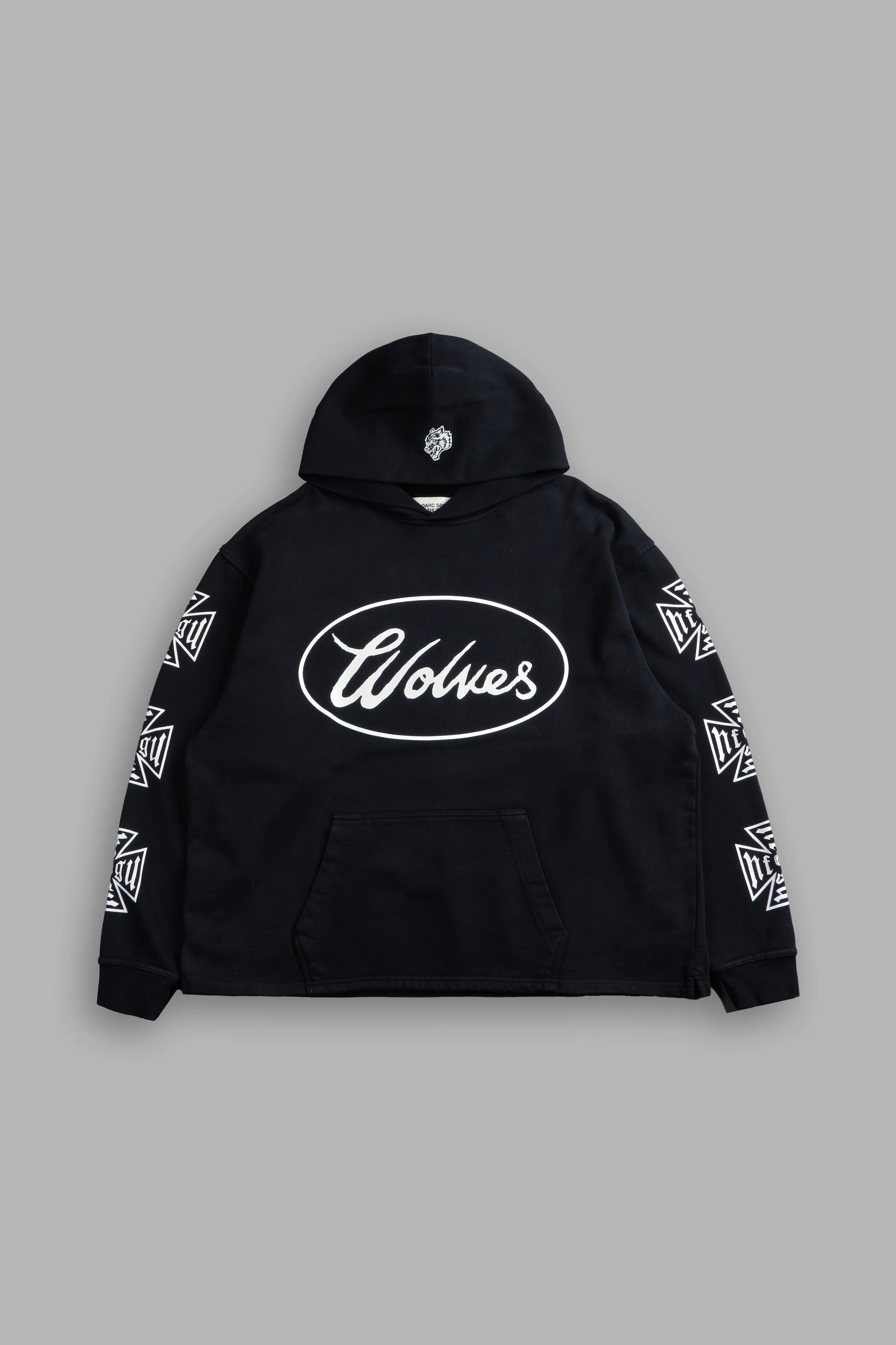 True to Our Core "Moaty" Hoodie in Black Drift Wash
