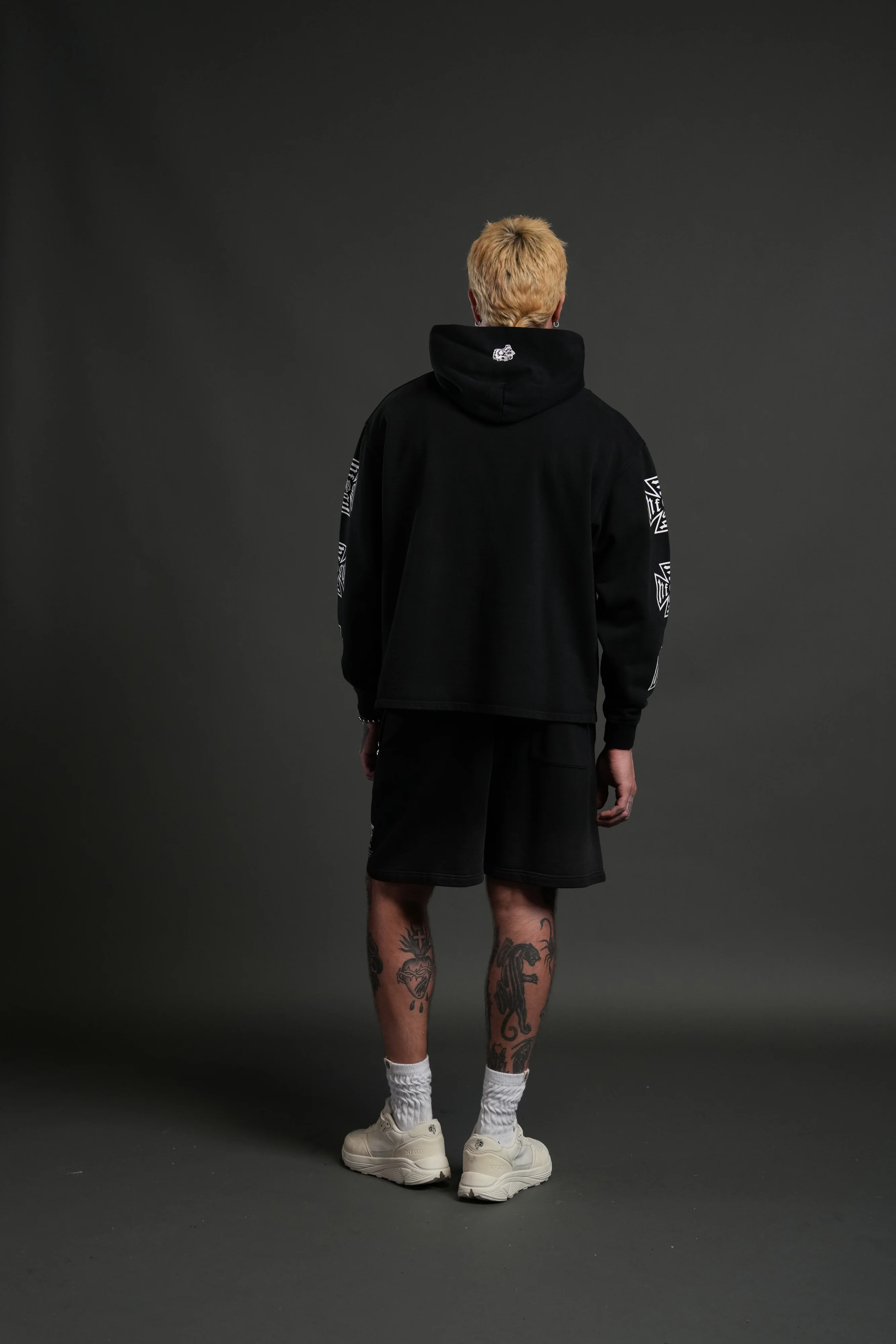 True to Our Core "Moaty" Hoodie in Black Drift Wash - Image 6