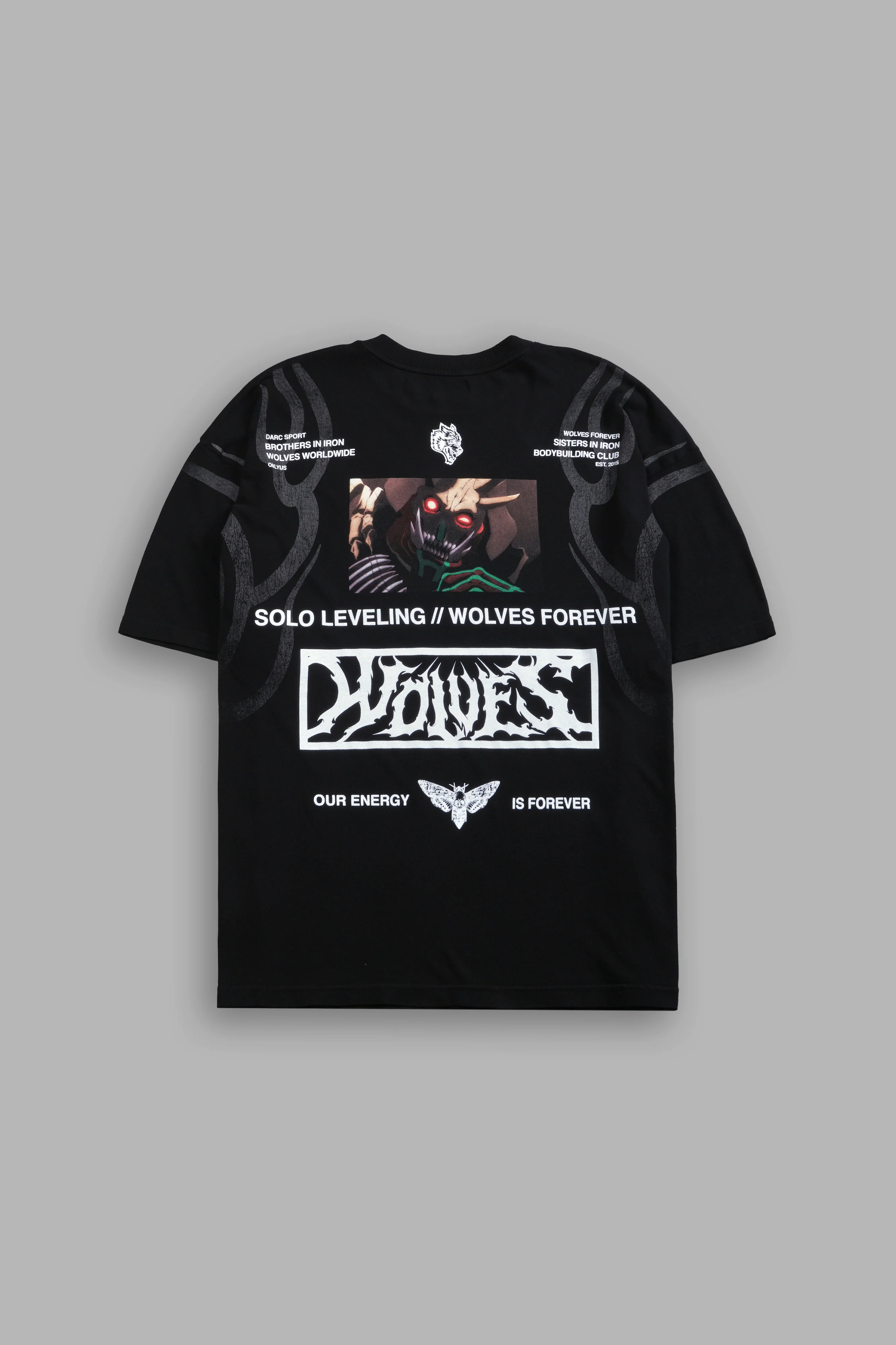 Tusk "Premium" Oversized Tee in Black
