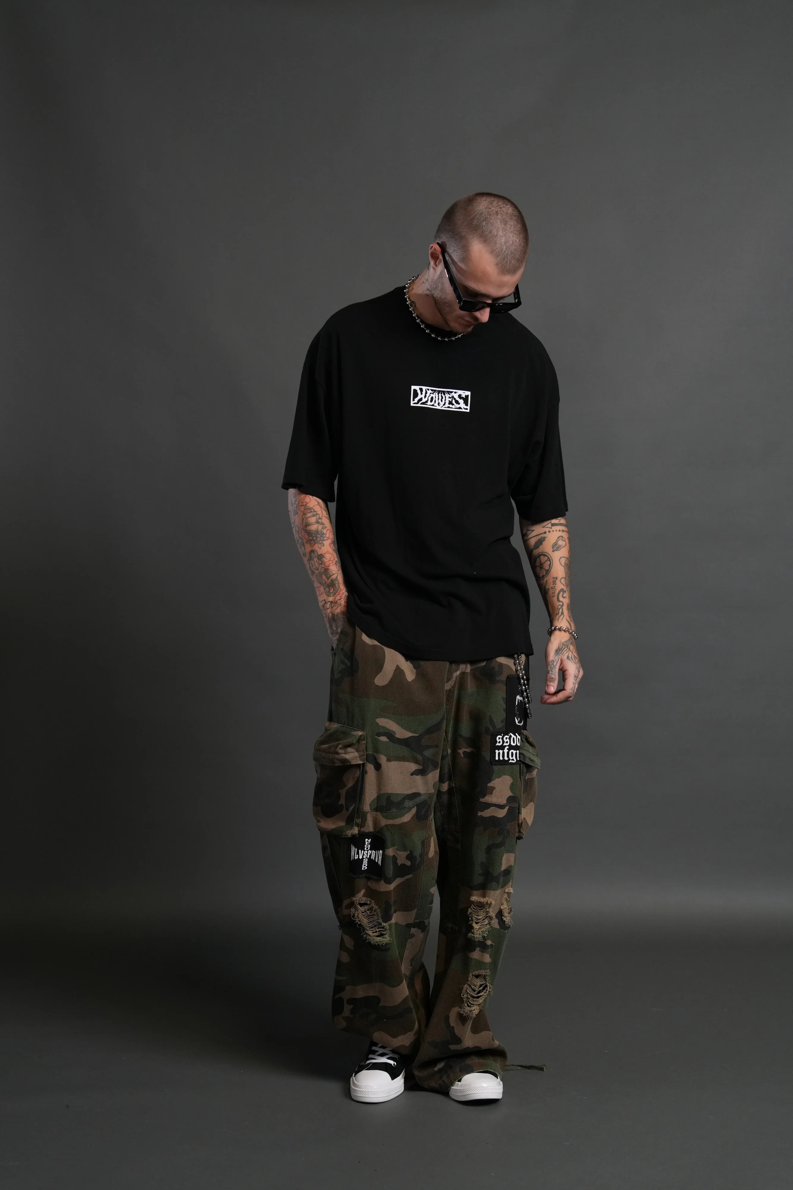 Tusk "Premium" Oversized Tee in Black - Image 5