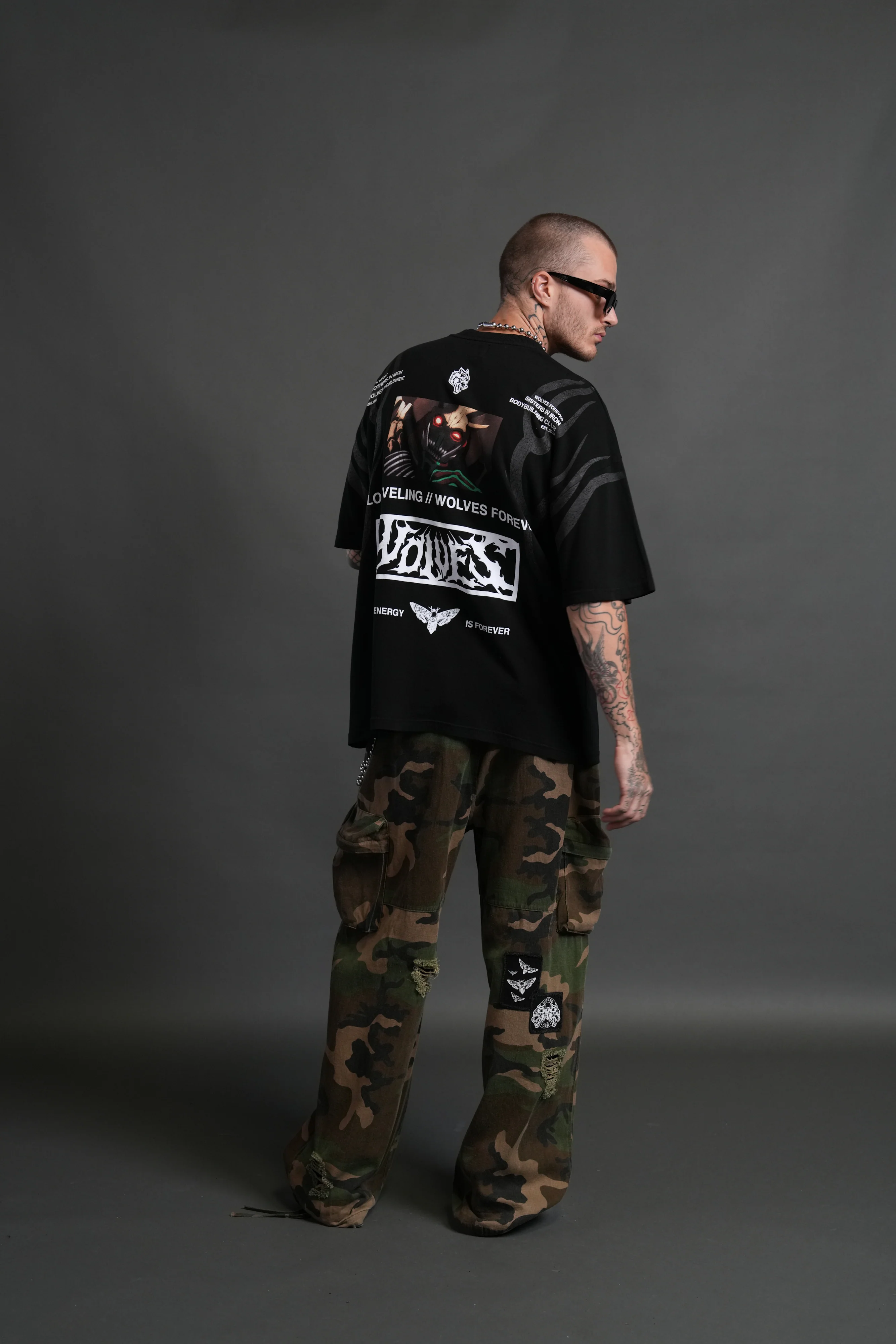 Tusk "Premium" Oversized Tee in Black - Image 6
