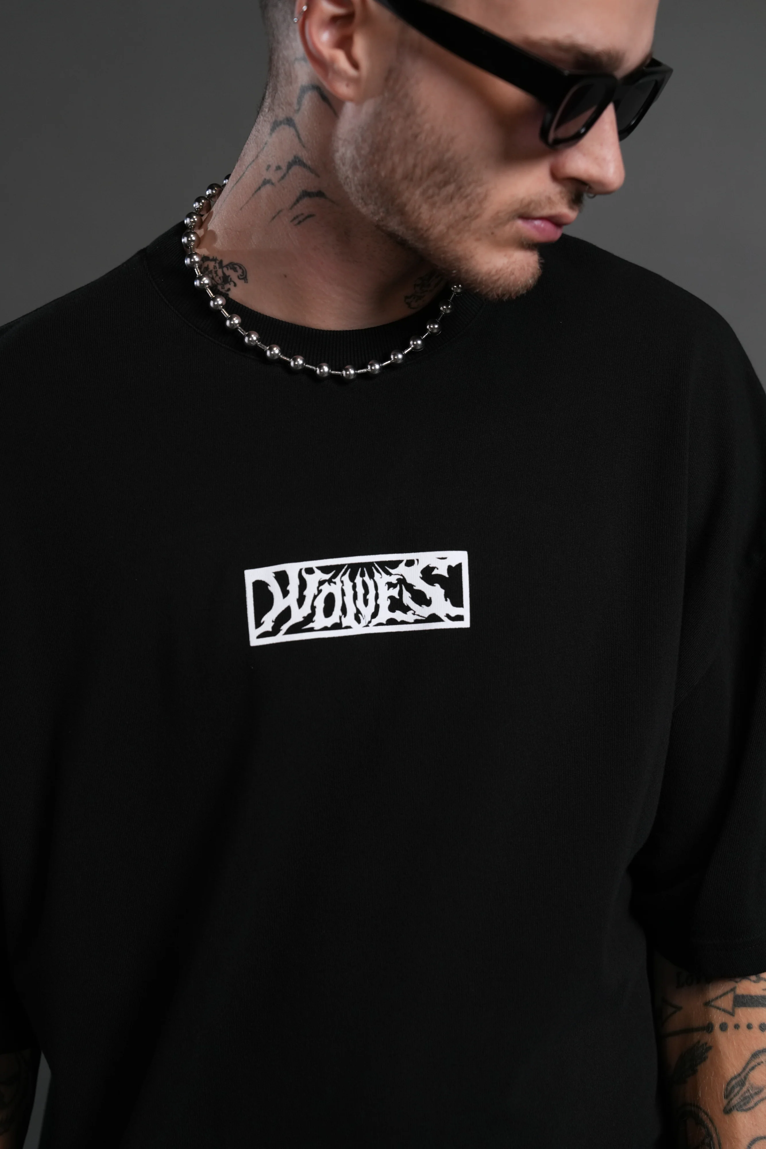 Tusk "Premium" Oversized Tee in Black - Image 9