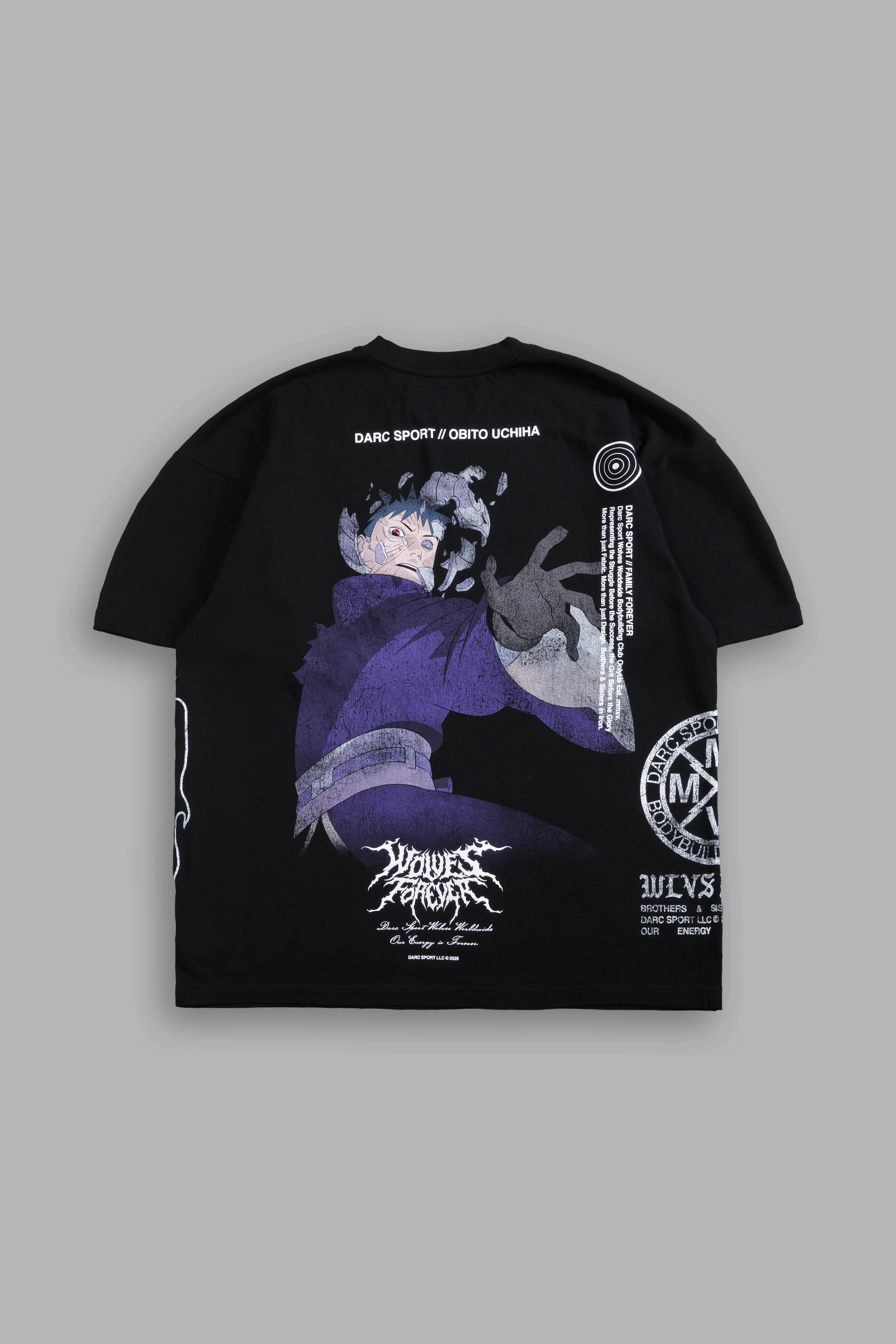 Uchiha Clan "Side-By-Side" Tee Box Set in Black - Image 7