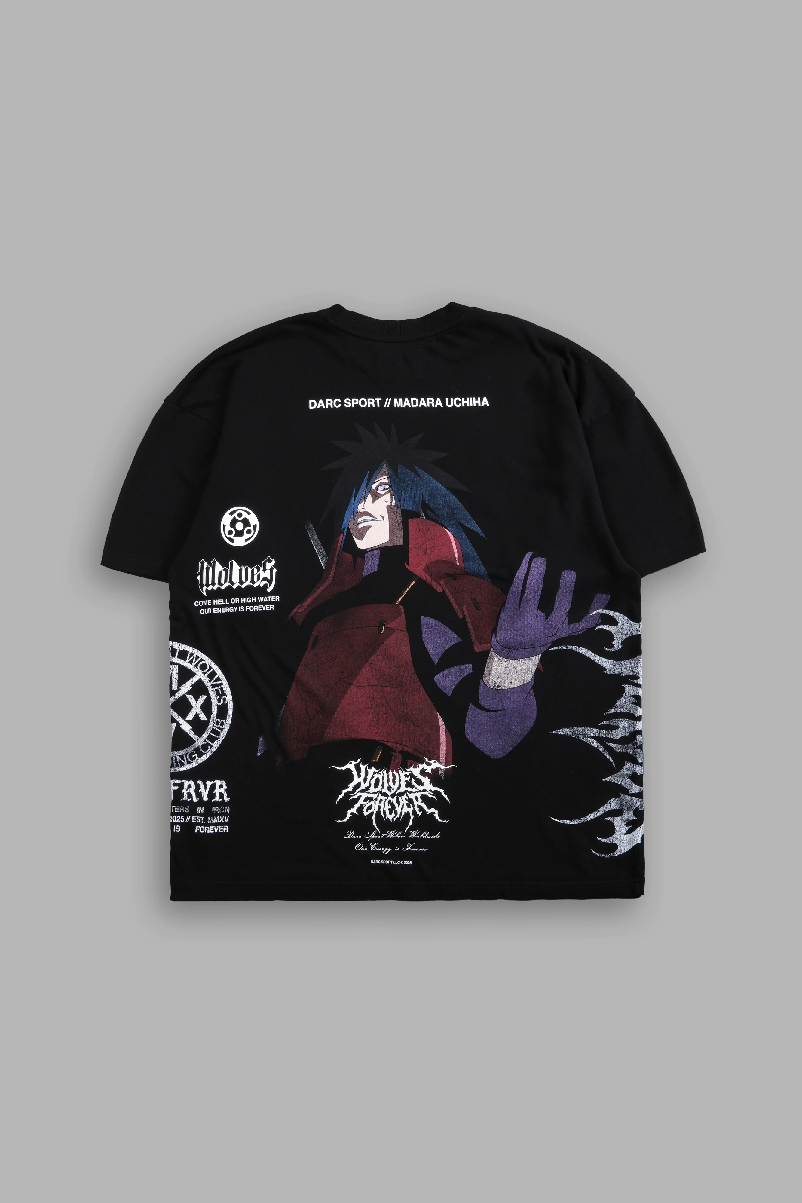 Uchiha Clan "Side-By-Side" Tee Box Set in Black - Image 9