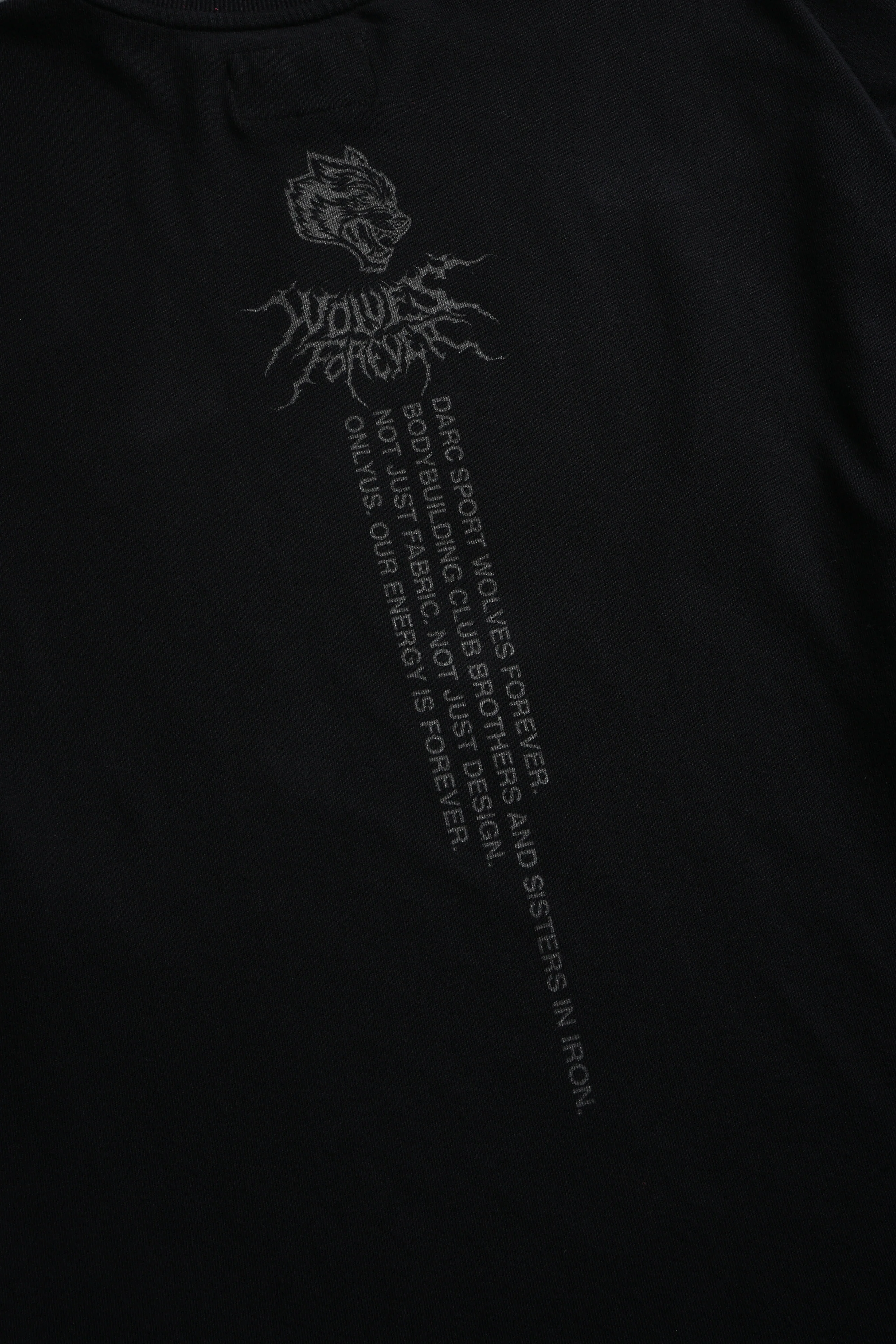 Uchiha Madara "Side-By-Side" Series Premium Tee in Black - Image 3