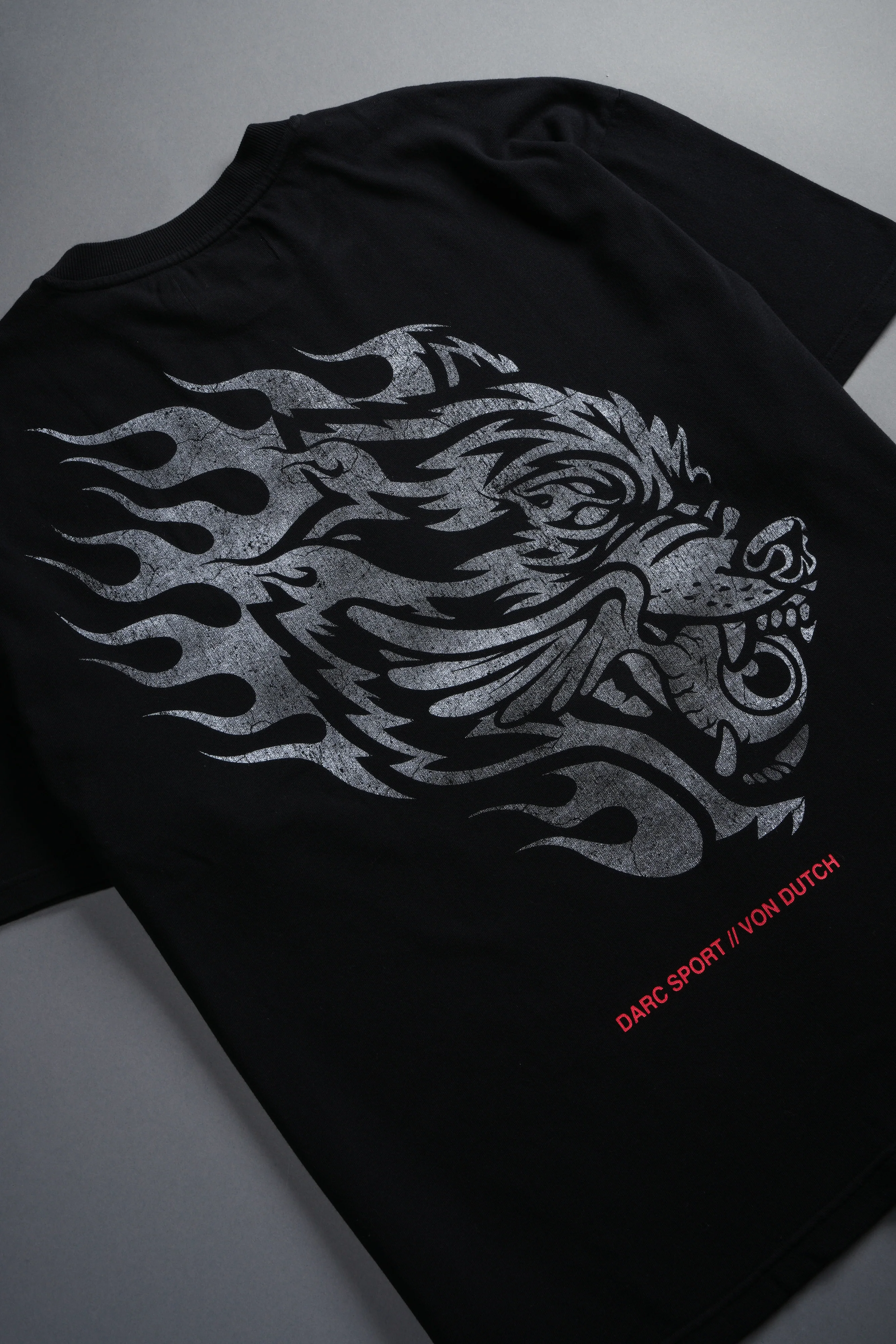 Von Darc Premium Oversized Tee in Black - Image 11