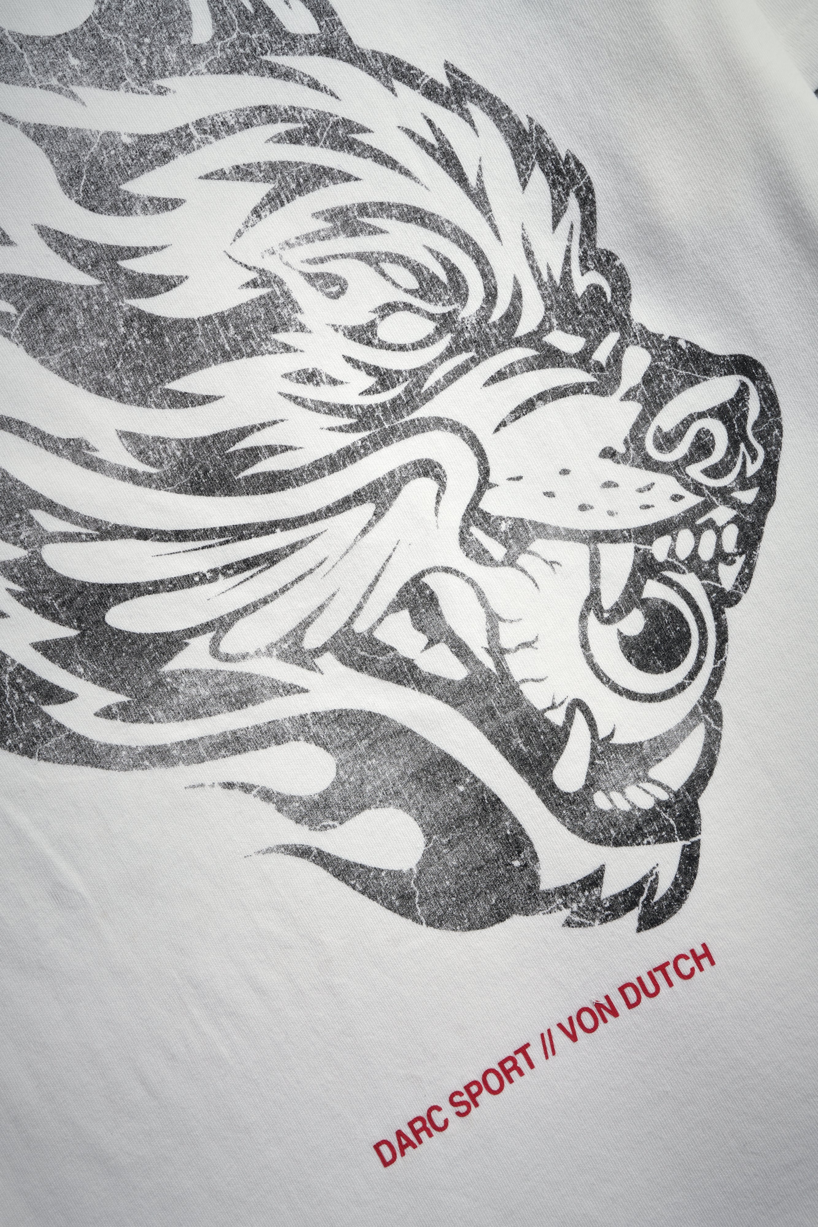 Von Darc Premium Oversized Tee in Cream - Image 10
