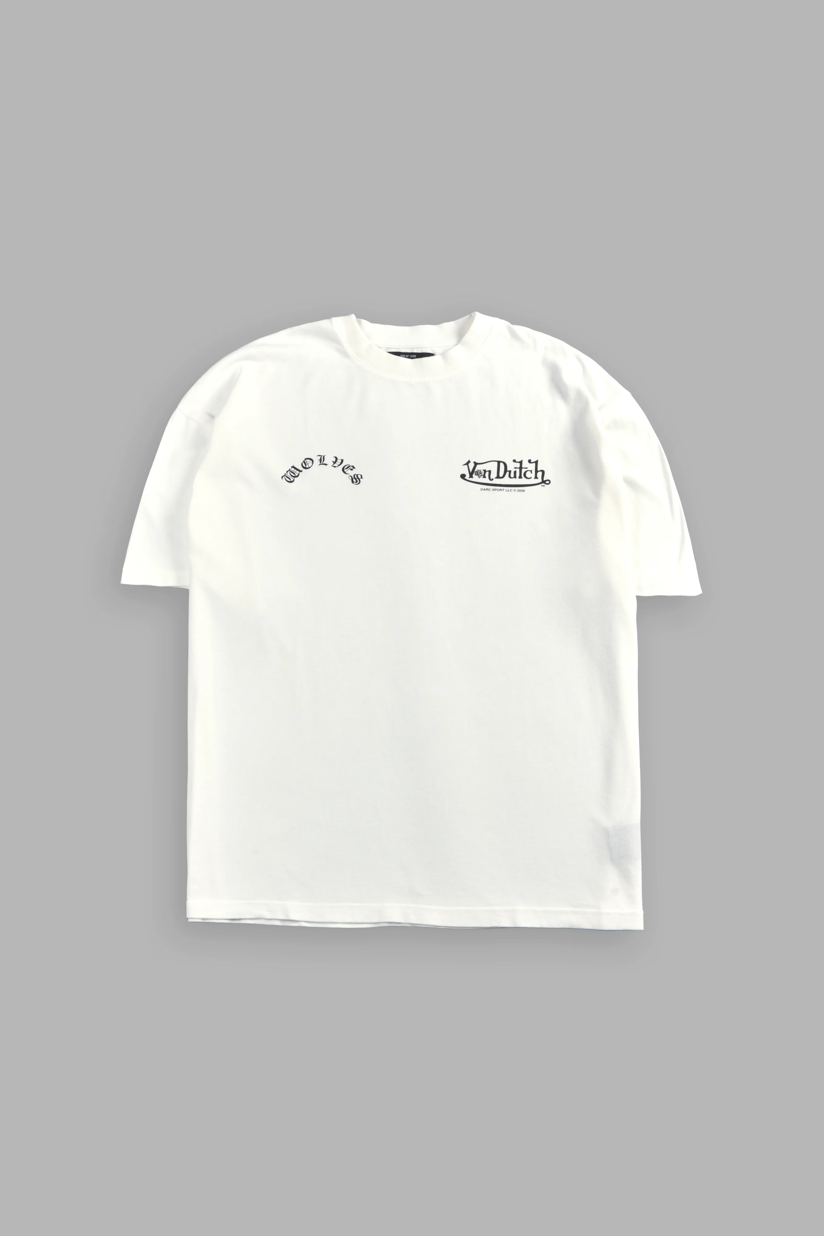 Von Darc Premium Oversized Tee in Cream - Image 3