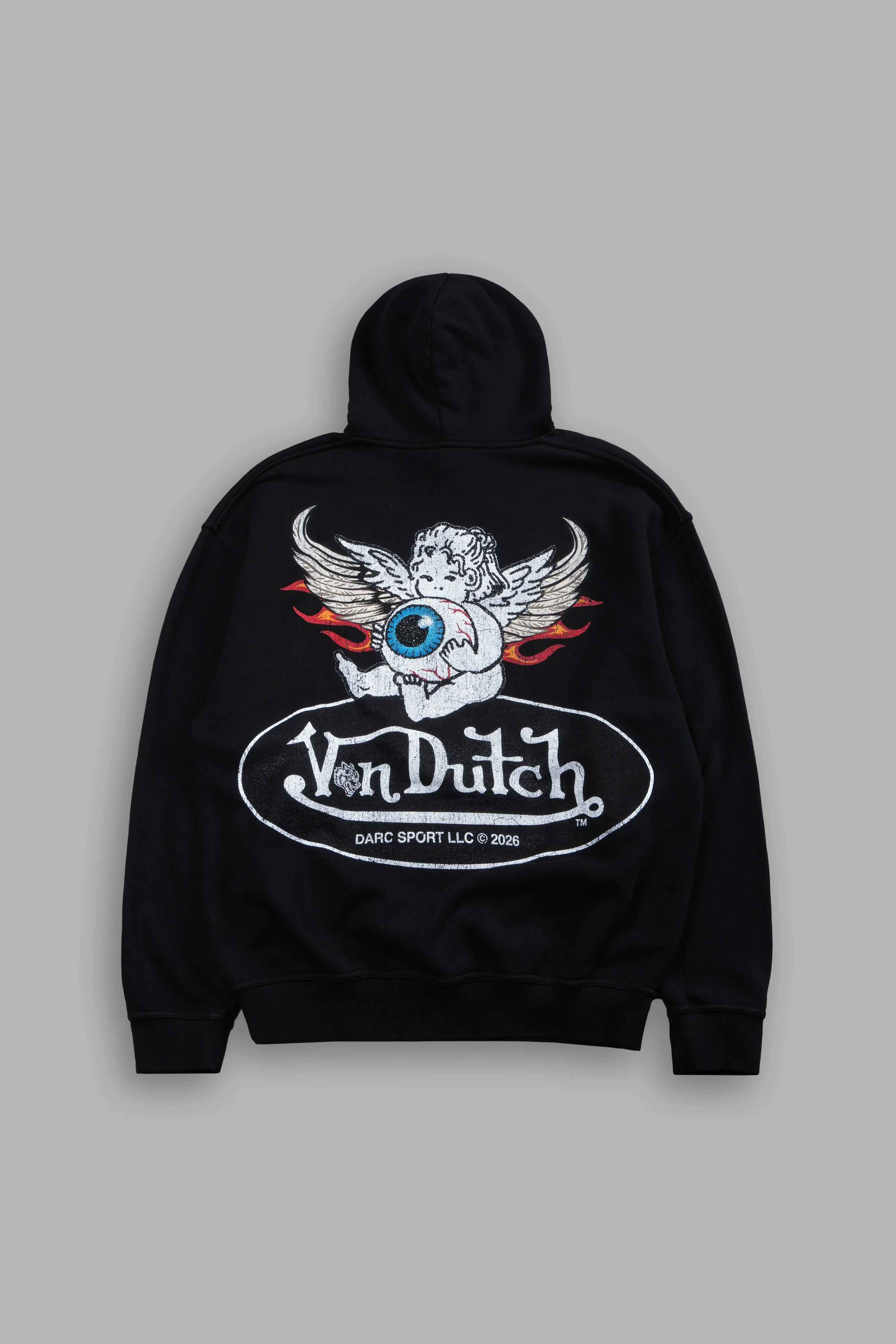 Von Wild Unisex "Pierce" Hoodie in Black
