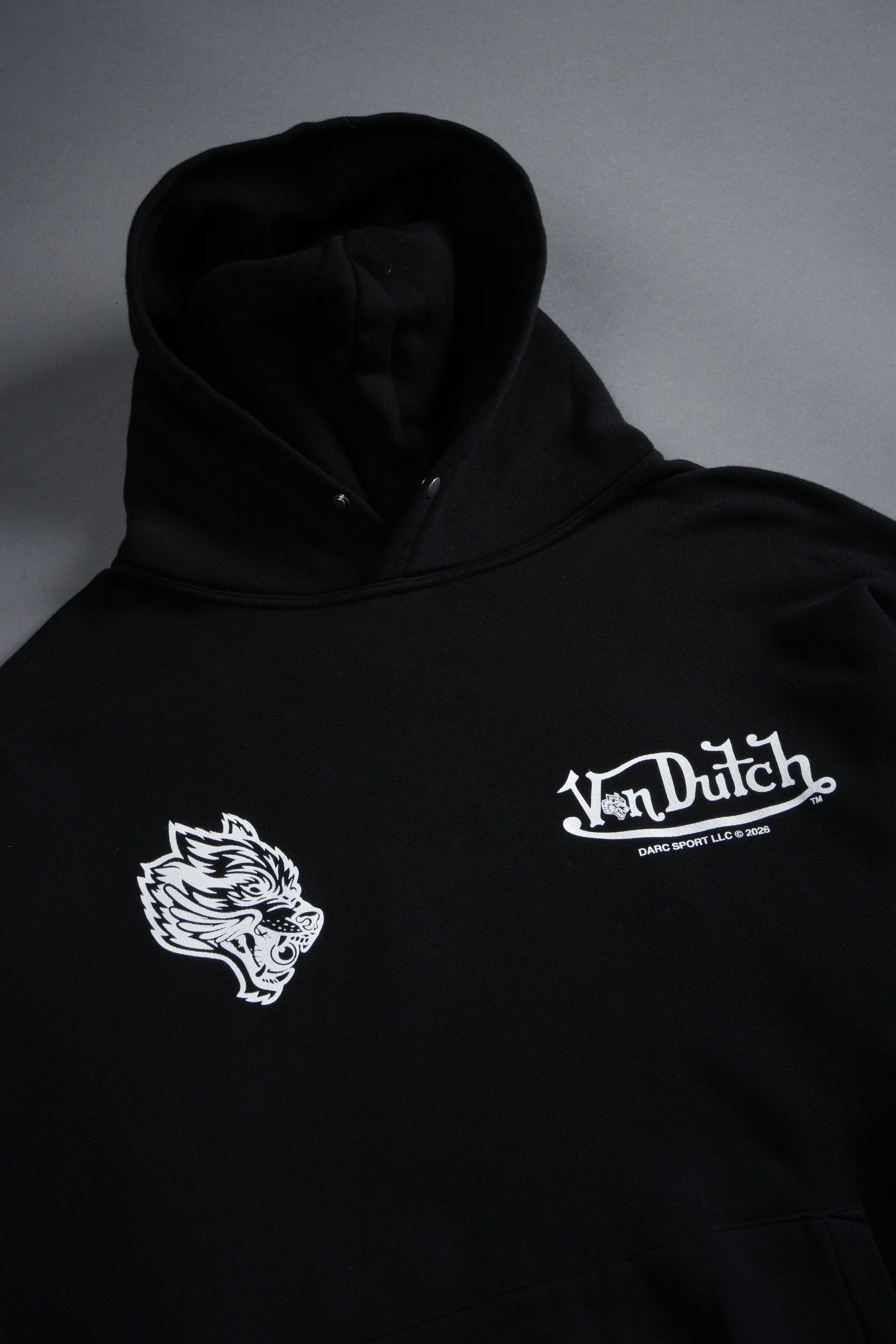 Von Wild Unisex "Pierce" Hoodie in Black - Image 13
