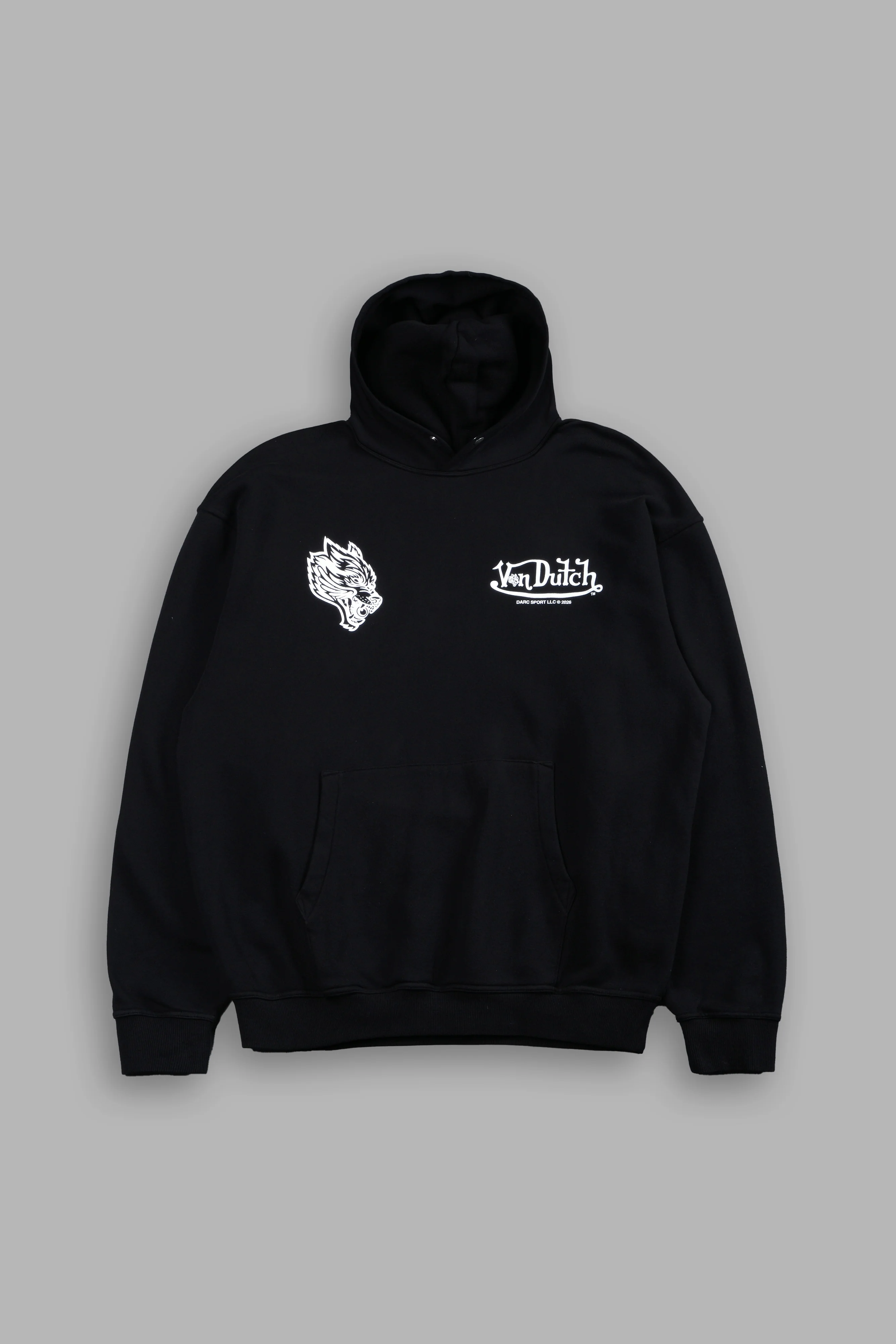 Von Wild Unisex "Pierce" Hoodie in Black - Image 3