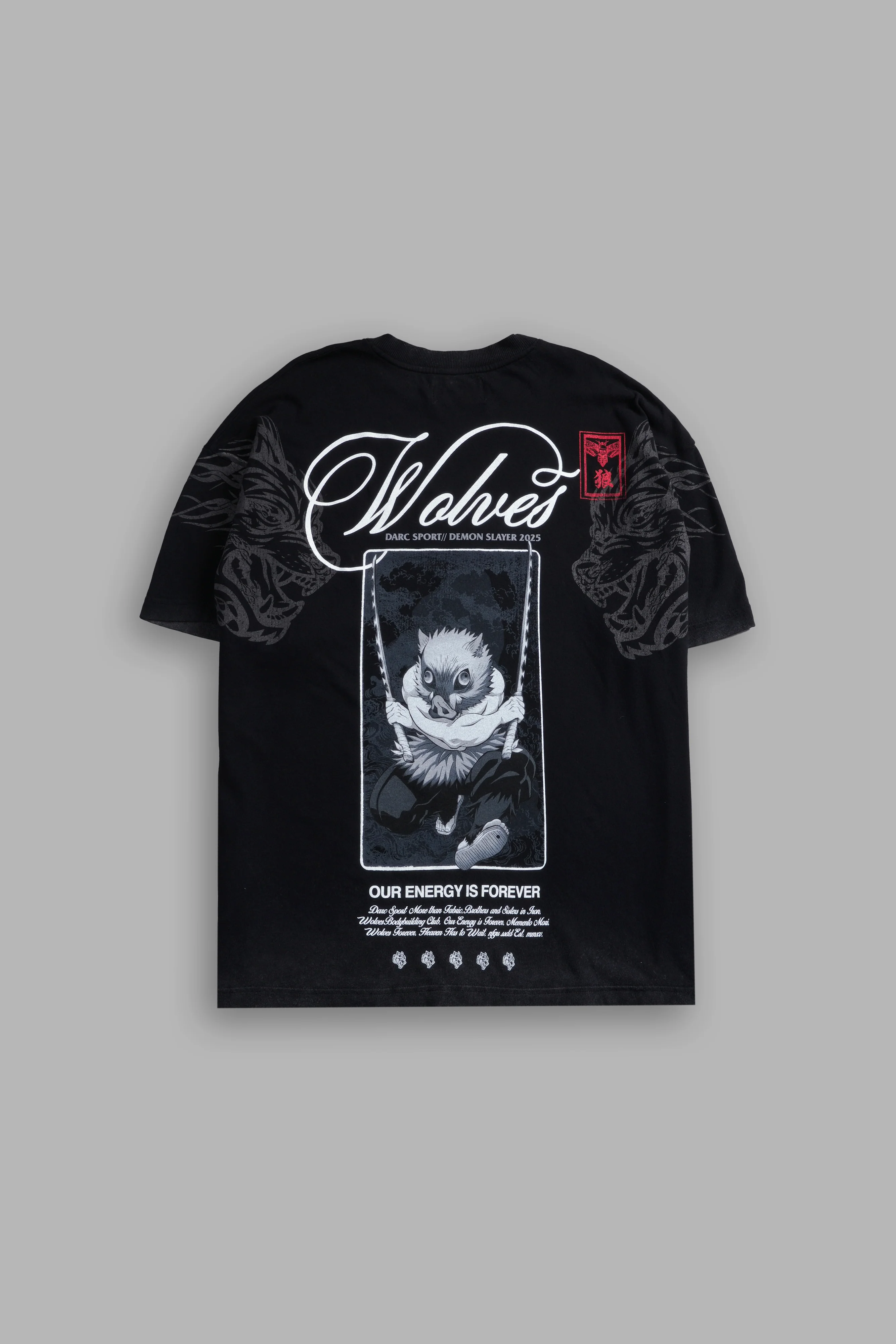 Will of the Beast "Premium" Oversized Tee in Black