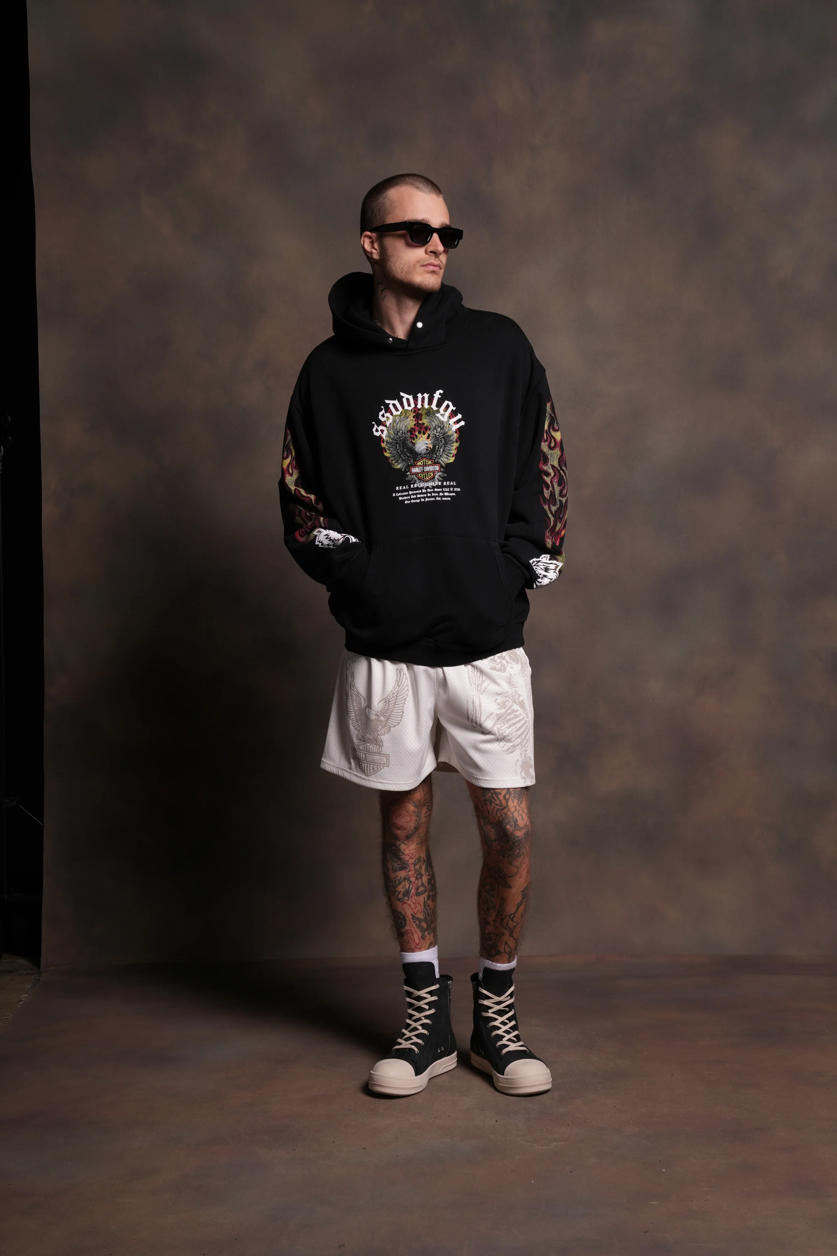 Wings of Fire "Pierce" Hoodie in Black - Image 5