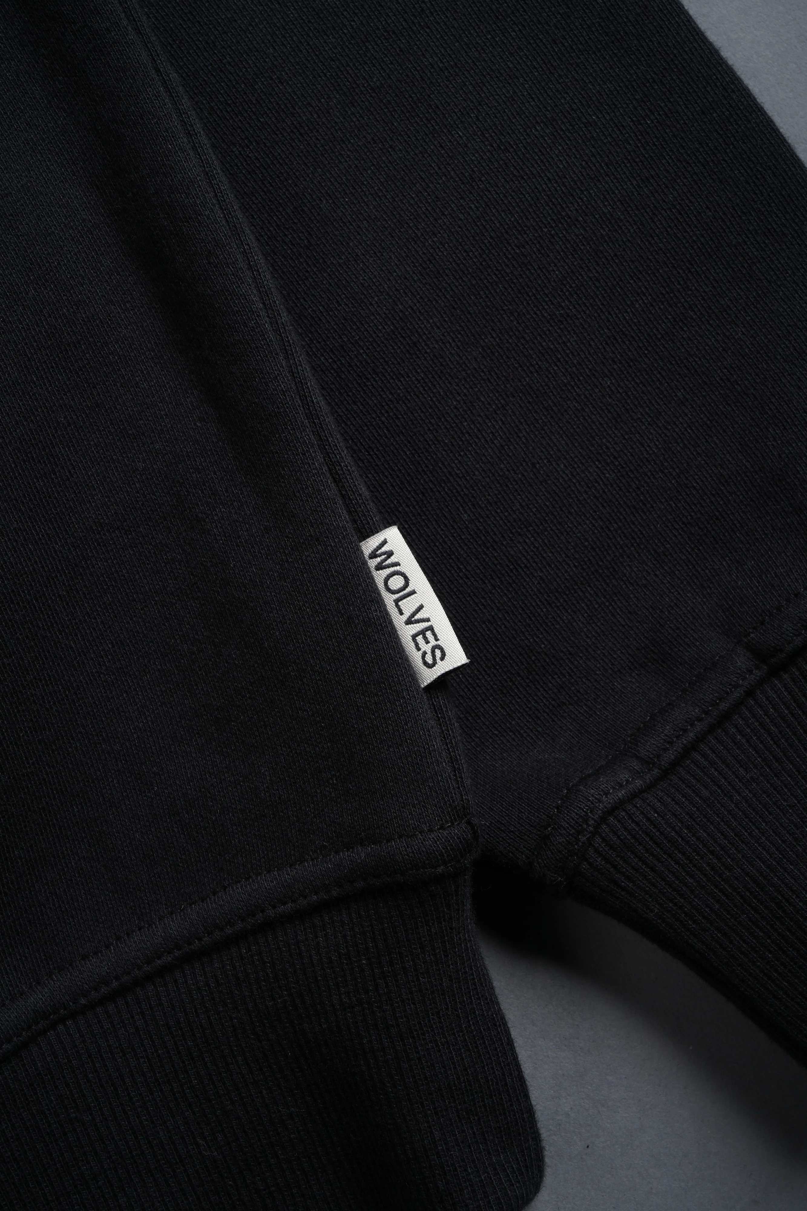 Wolf Head London Crewneck in Black - Image 6