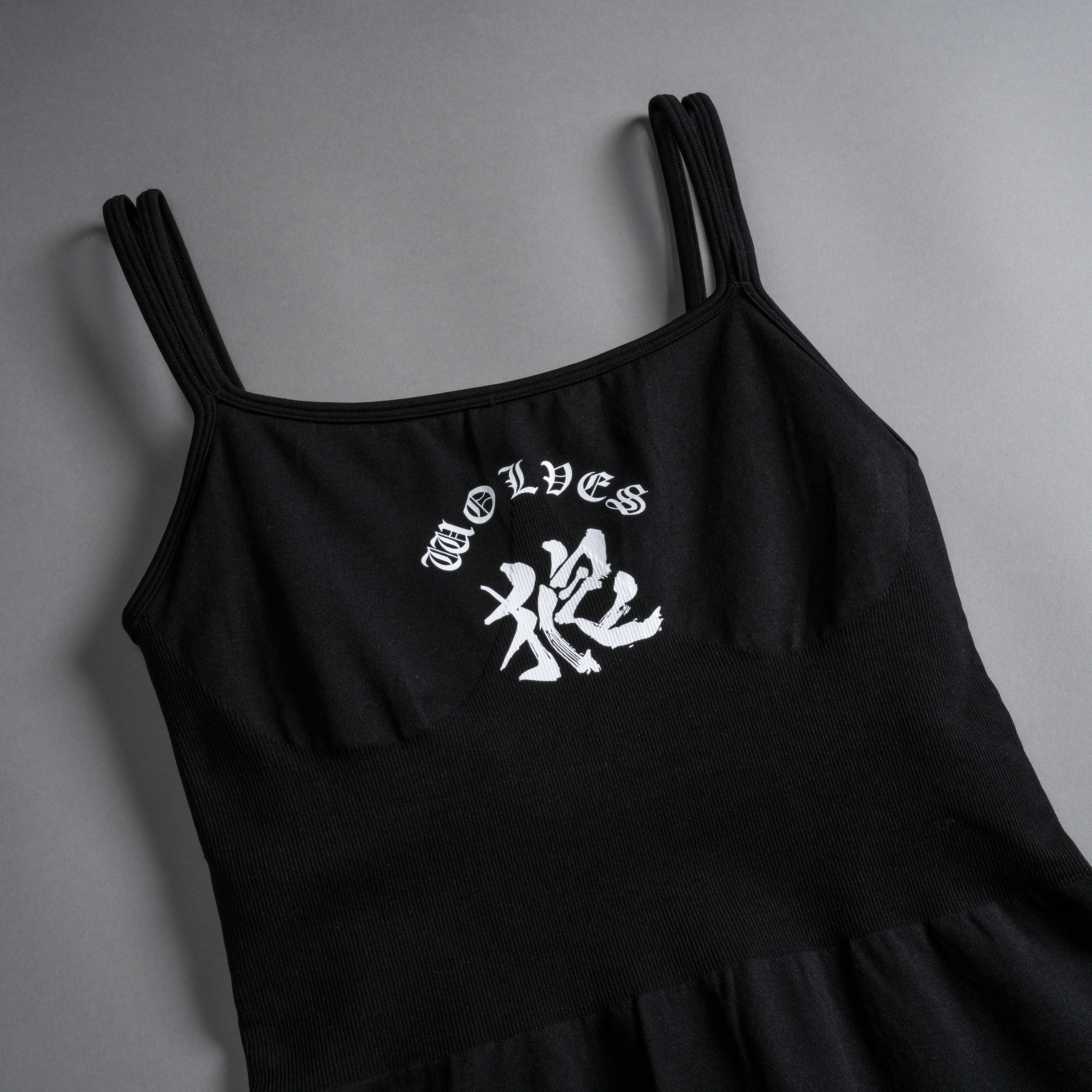 Wolf Kanji Sierra Seamless Bodysuit in Black - Image 8