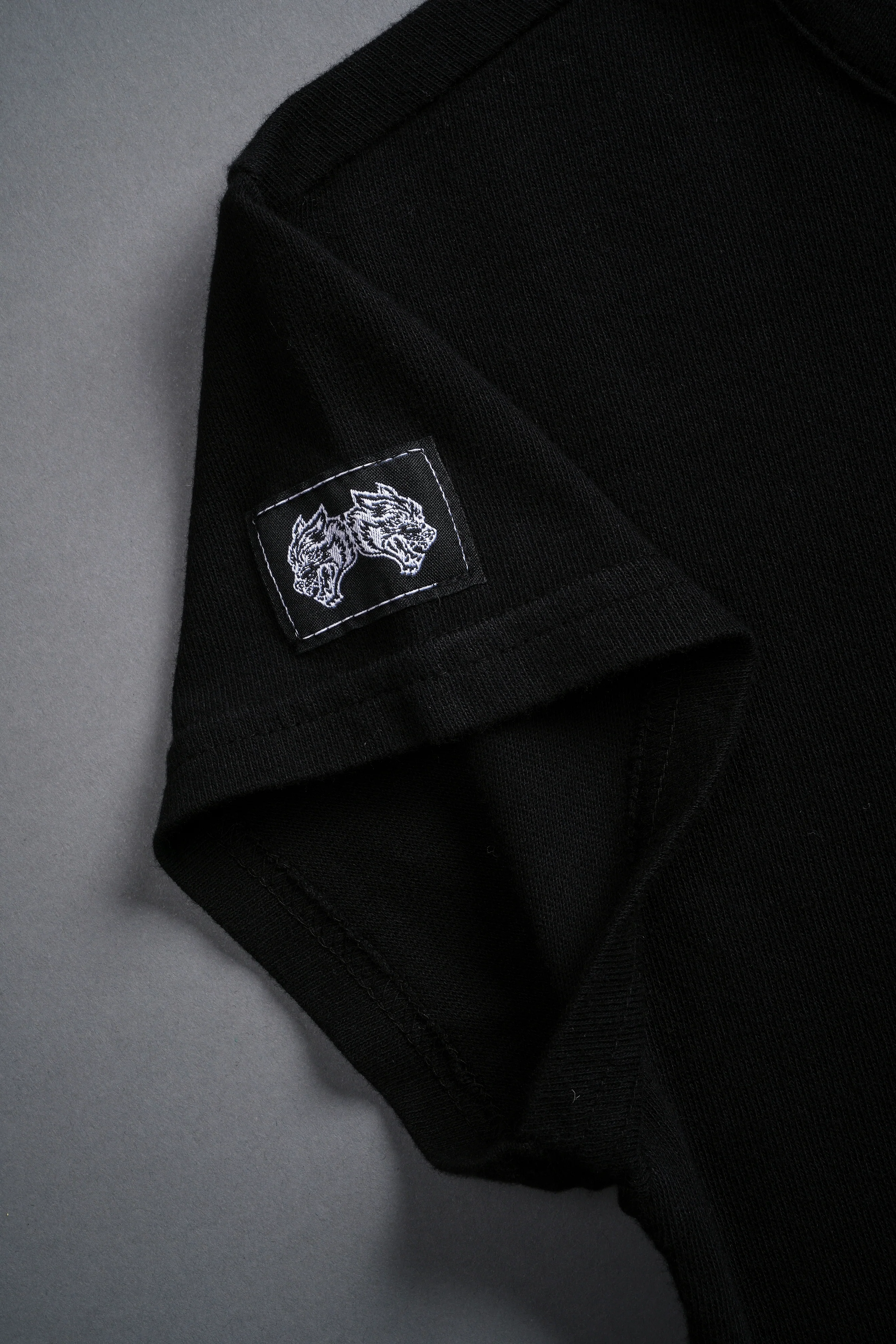 Wolf Label SSDDNFGU "Baby" Tee in Black - Image 3