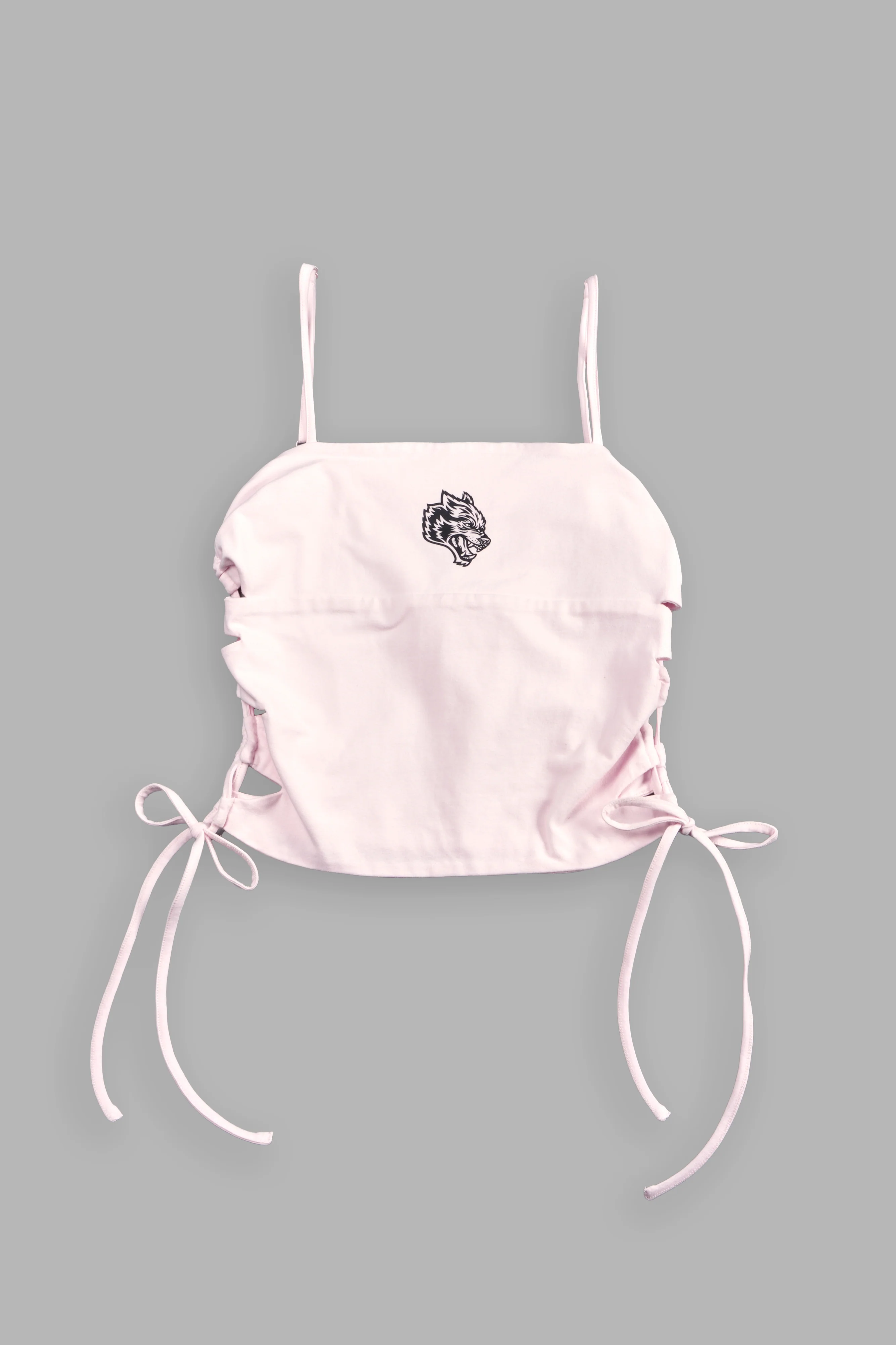 Wolf Lauren Side Lace Cami in Blush Pink - Image 8