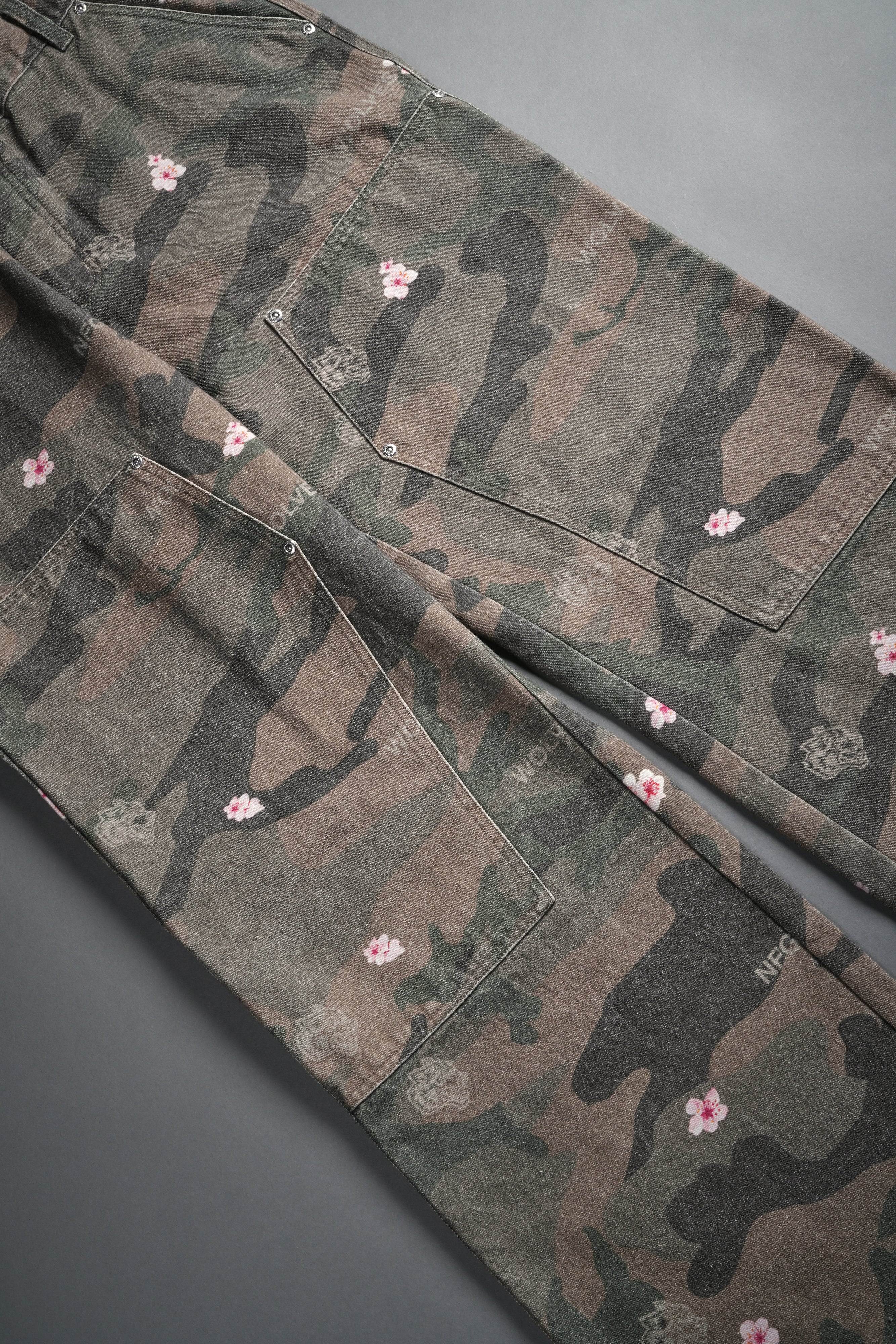 Wolves Chopper Hoffa V2 Pants in Vintage Blossom Woodland Camo - Image 15