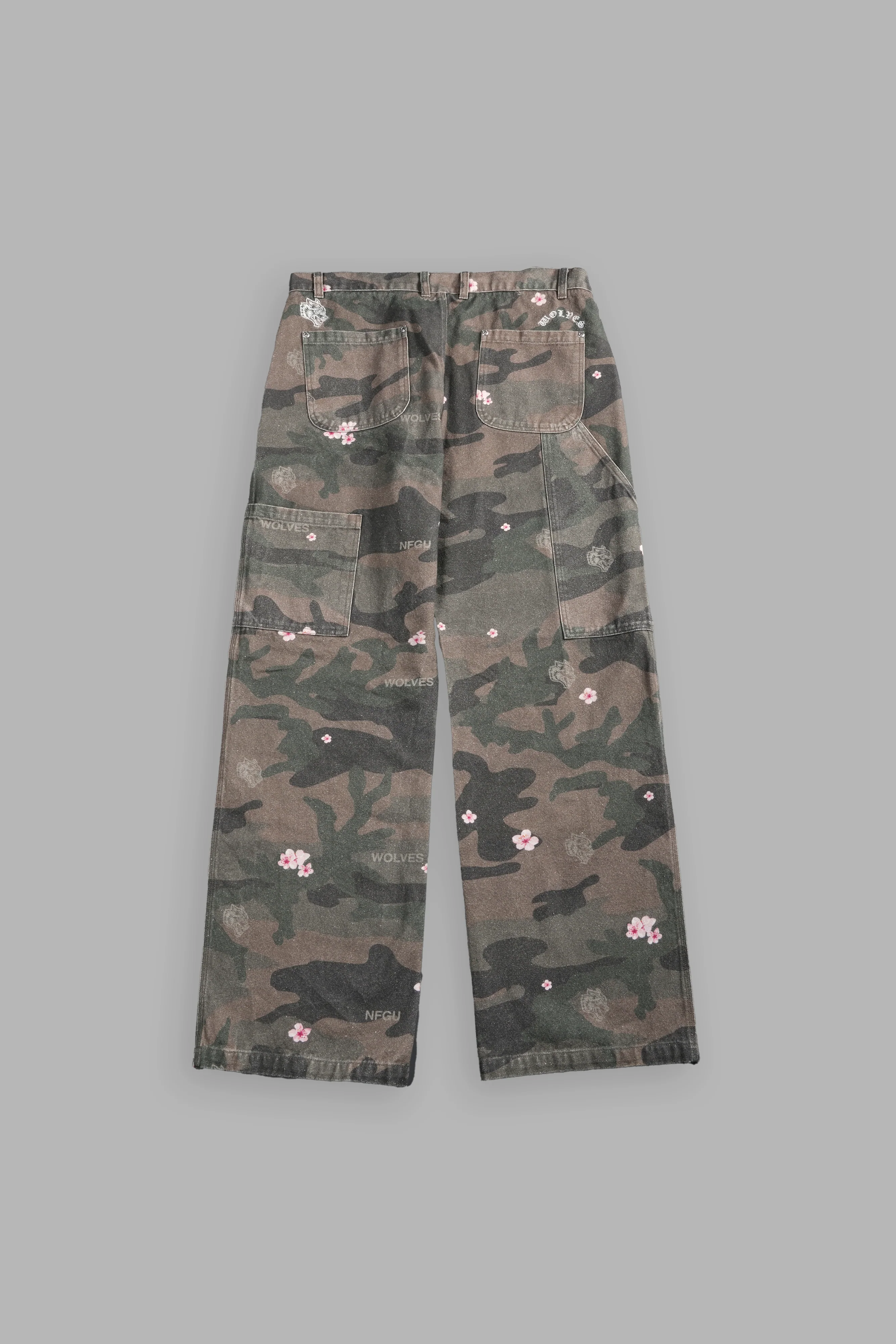 Wolves Chopper Hoffa V2 Pants in Vintage Blossom Woodland Camo - Image 3