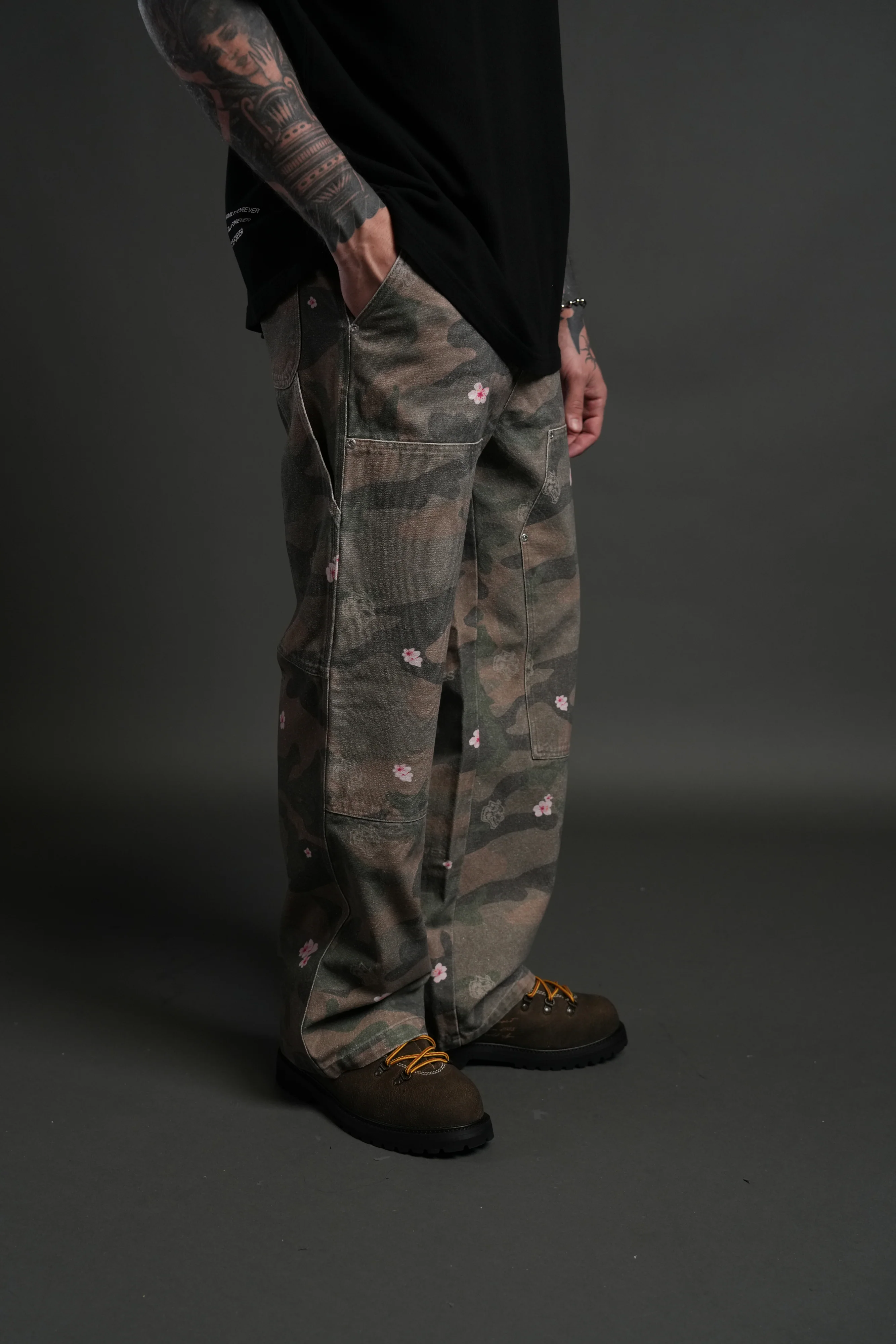 Wolves Chopper Hoffa V2 Pants in Vintage Blossom Woodland Camo - Image 5