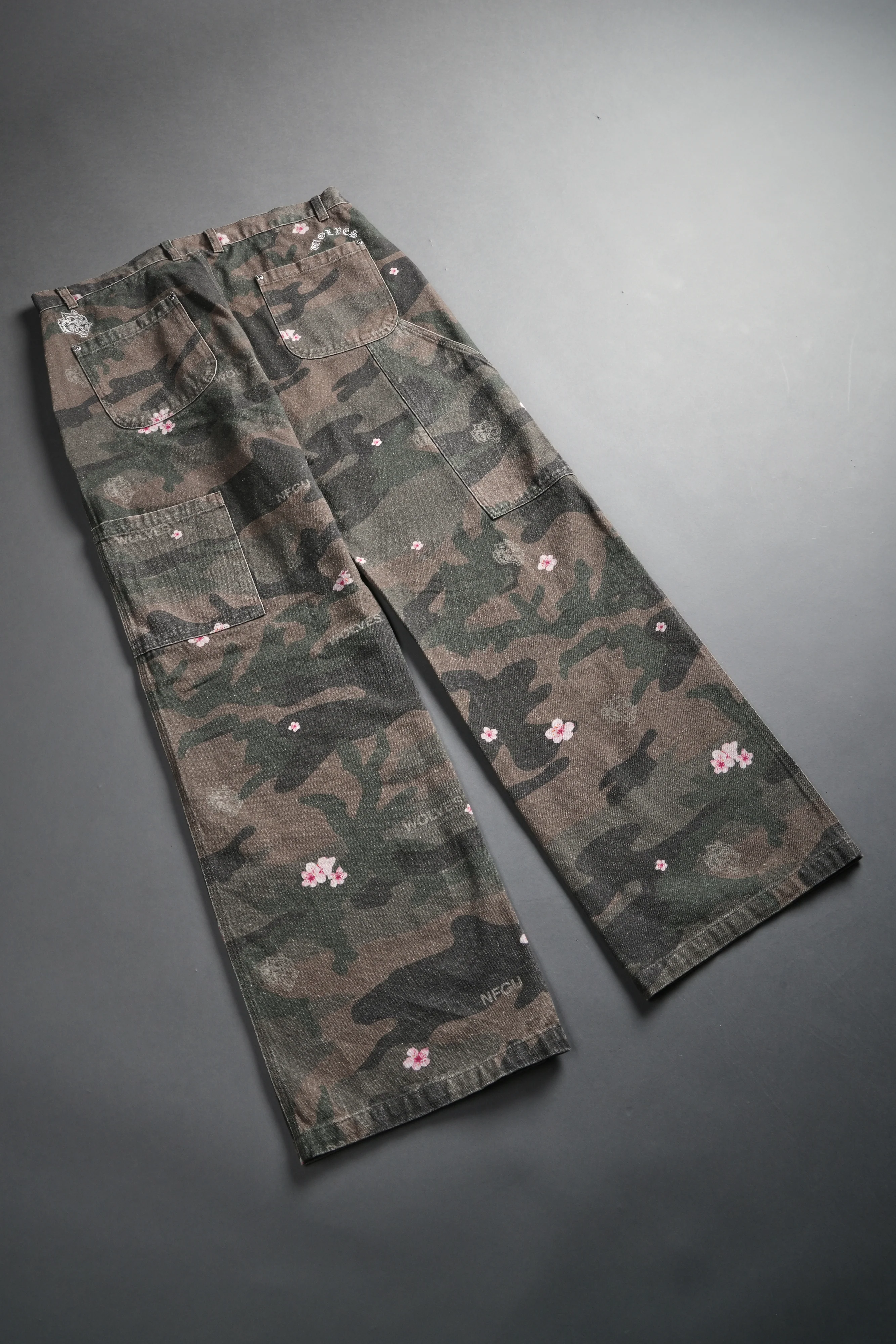 Wolves Chopper Hoffa V2 Pants in Vintage Blossom Woodland Camo - Image 6