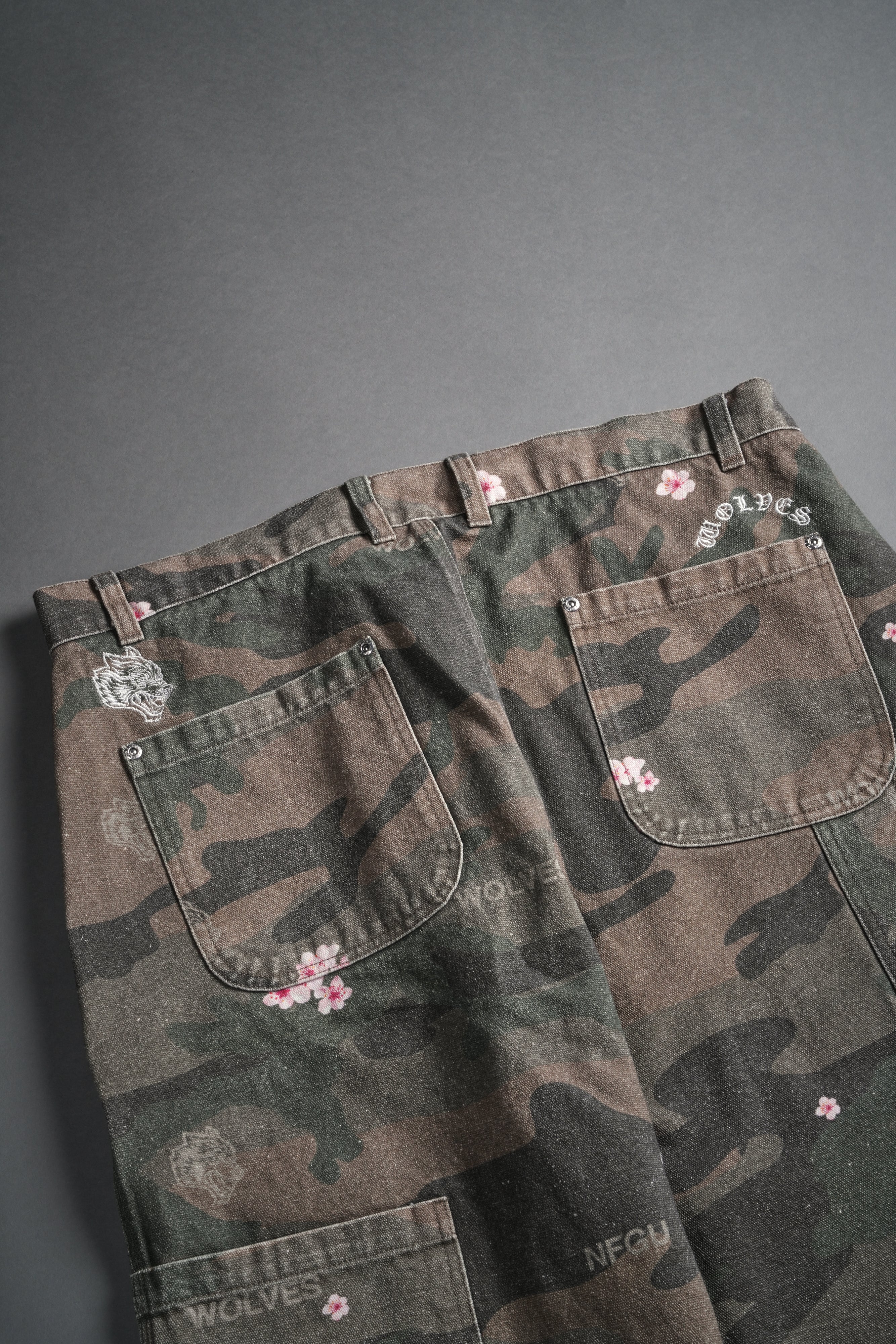 Wolves Chopper Hoffa V2 Pants in Vintage Blossom Woodland Camo - Image 8