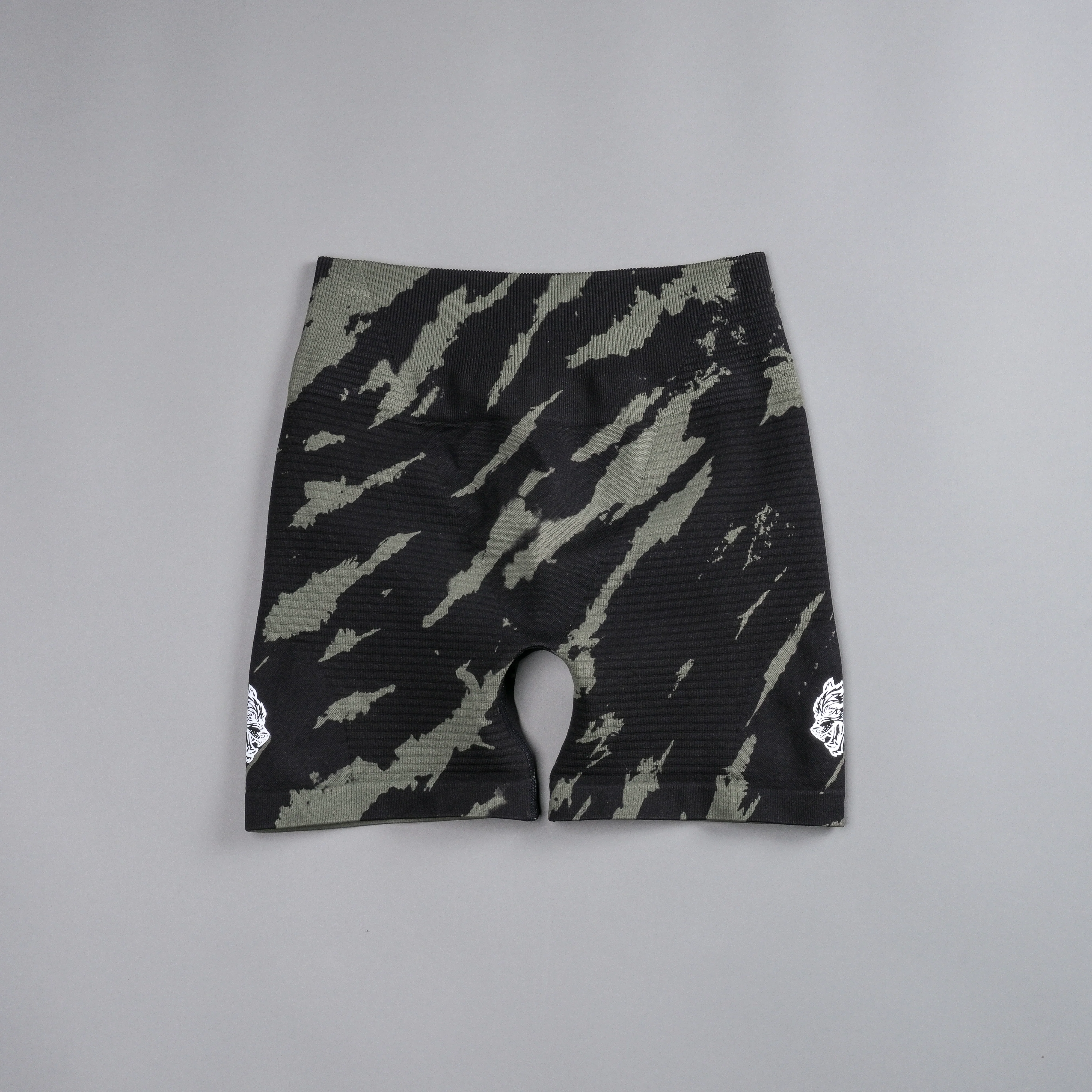 Wolves Forever Everson Seamless "Valencourt" Shorts in Pine Green/Black Native Camo - Image 3