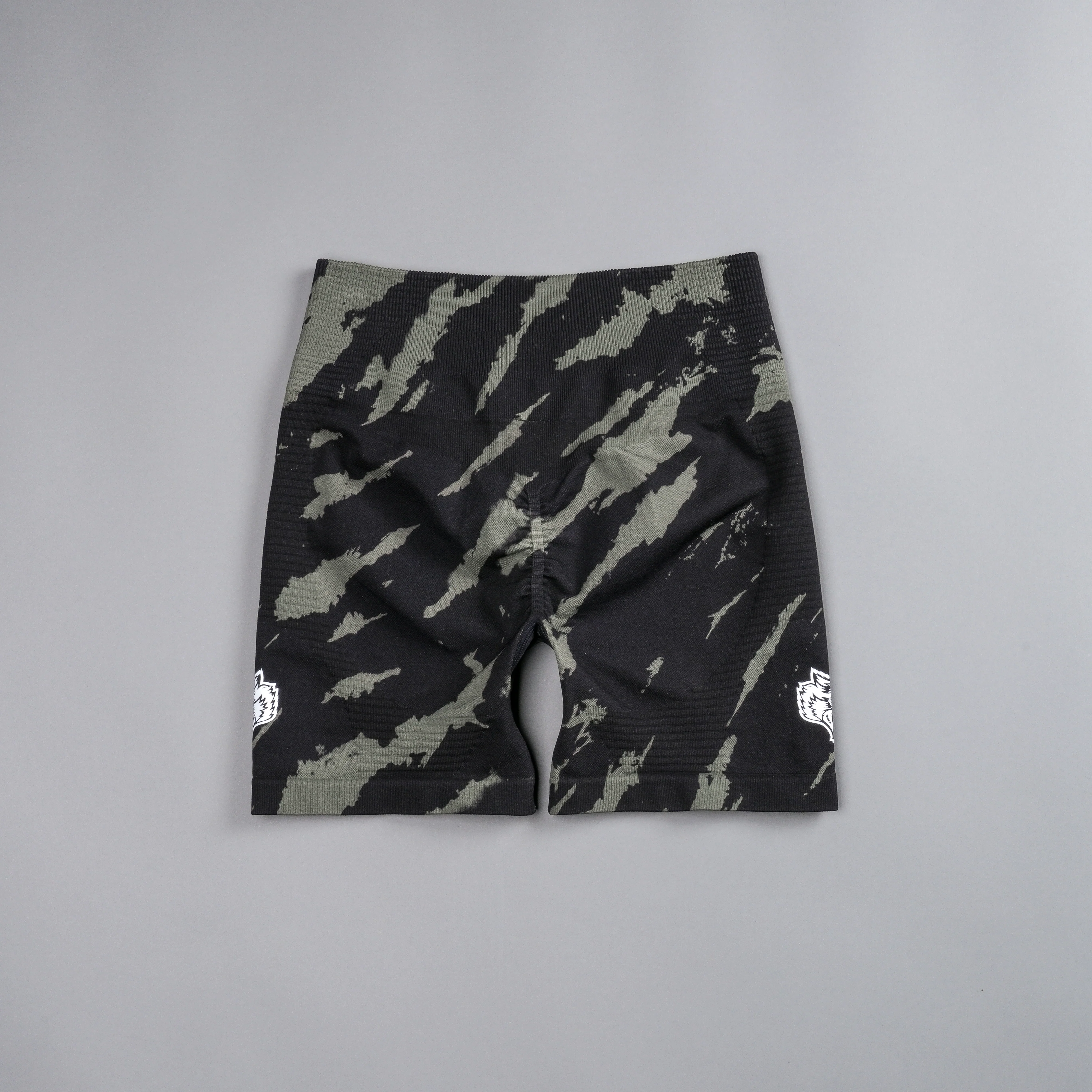 Wolves Forever Everson Seamless "Valencourt" Shorts in Pine Green/Black Native Camo - Image 4
