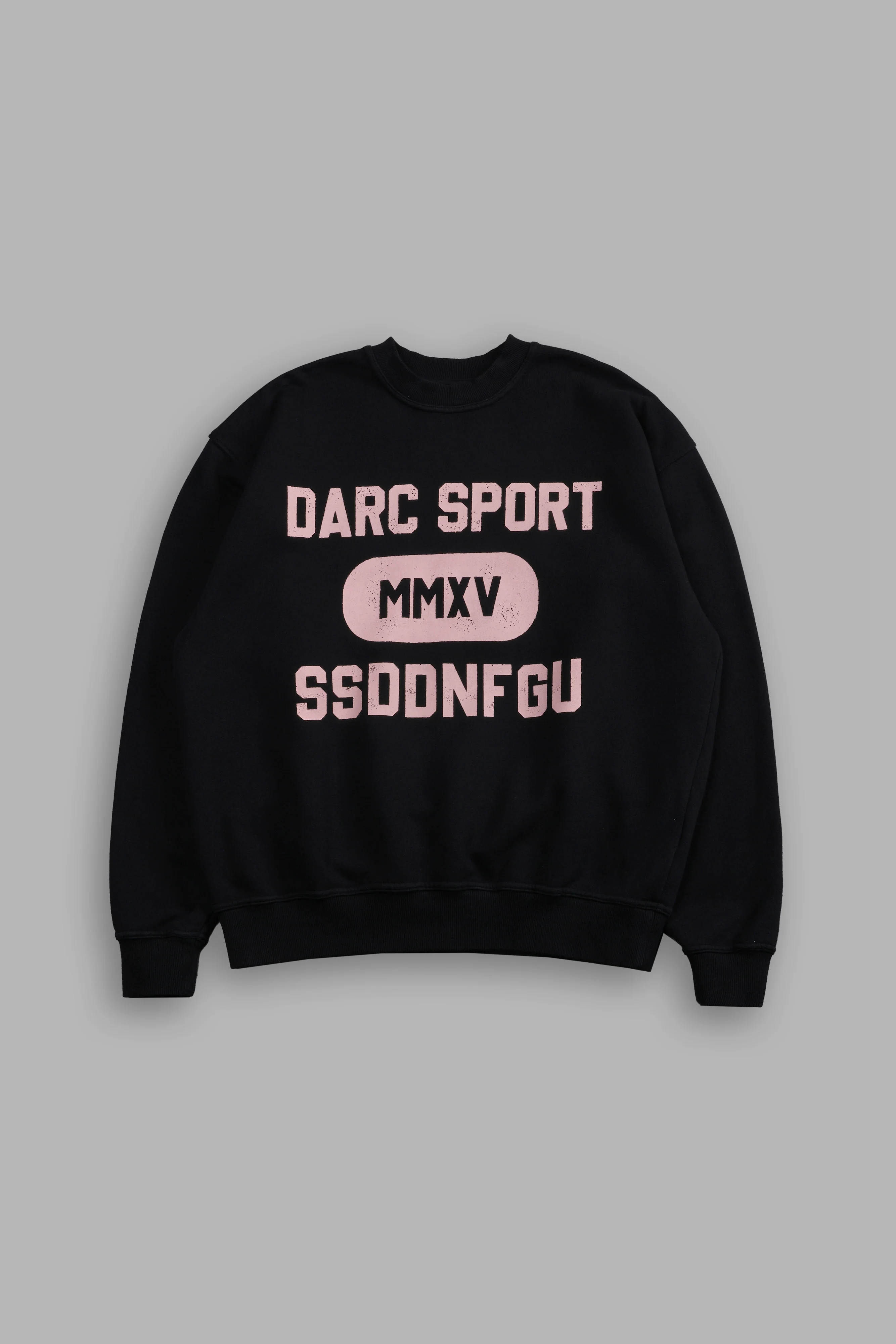 Wolves Forever London Crewneck in Black/Pink