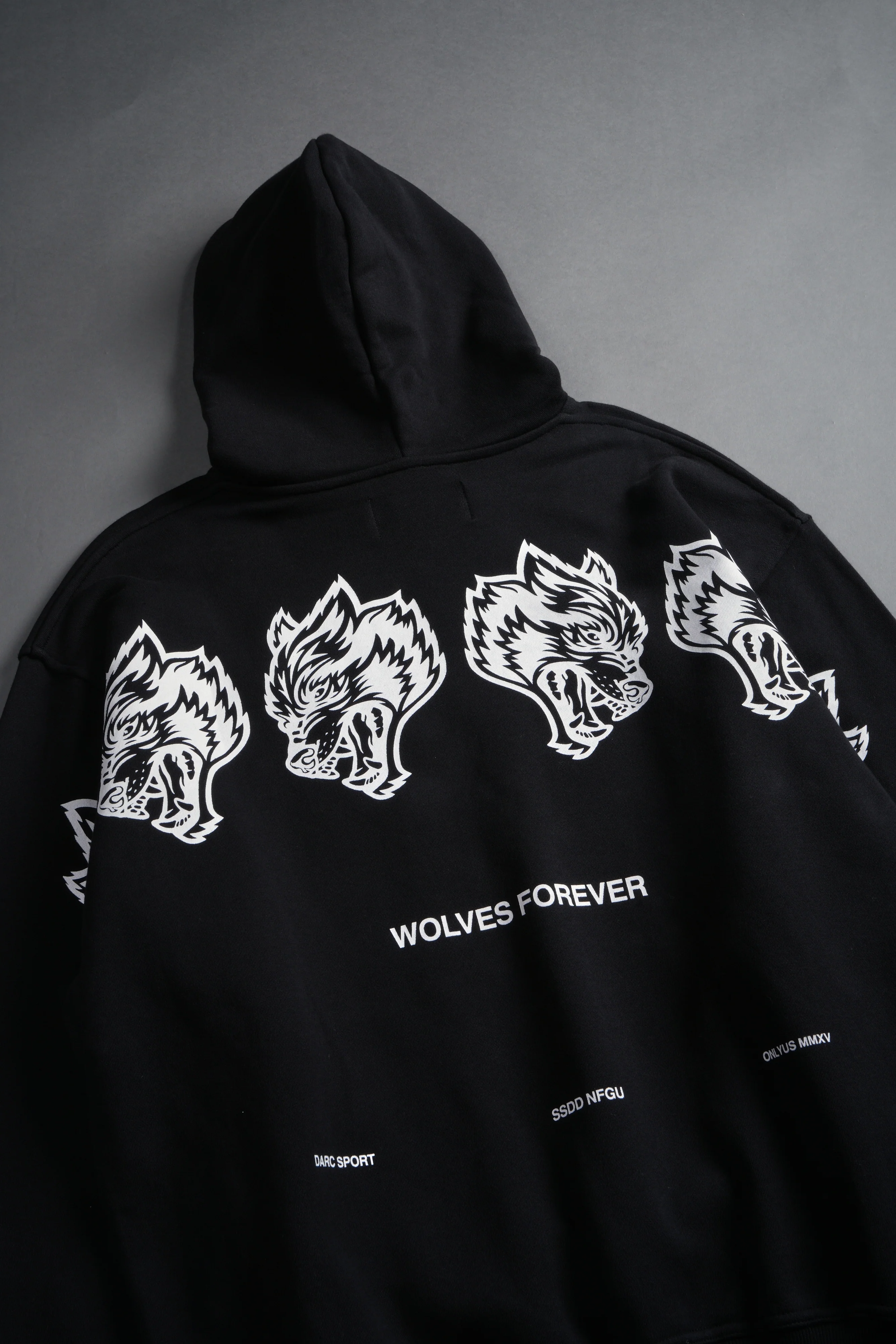 Wolves Have Your Back "Pierce" Hoodie in Black - Image 11