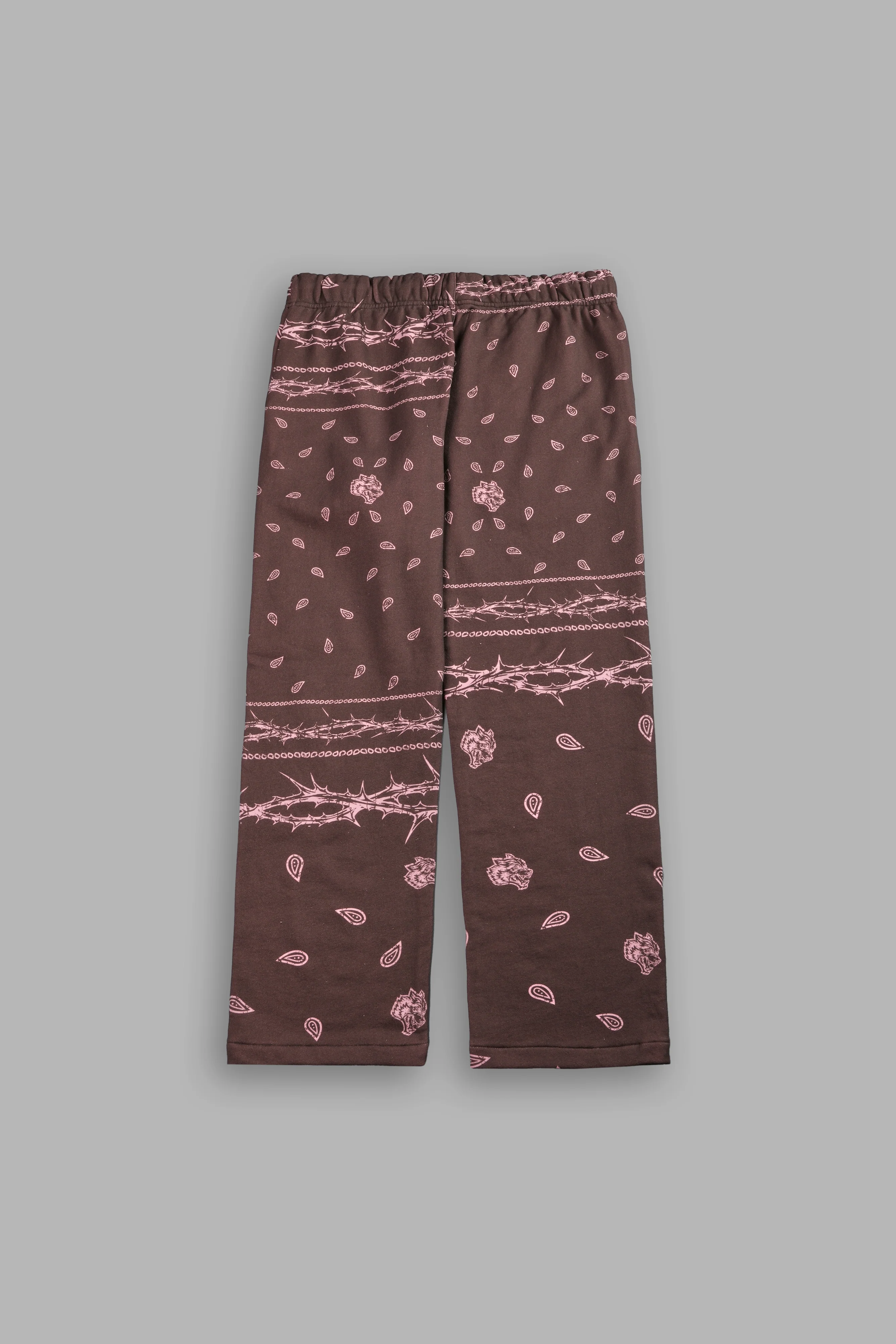 Wolves Pyramid Bigelow Sweat Pants in Desert Dust Thorn Paisley - Image 3