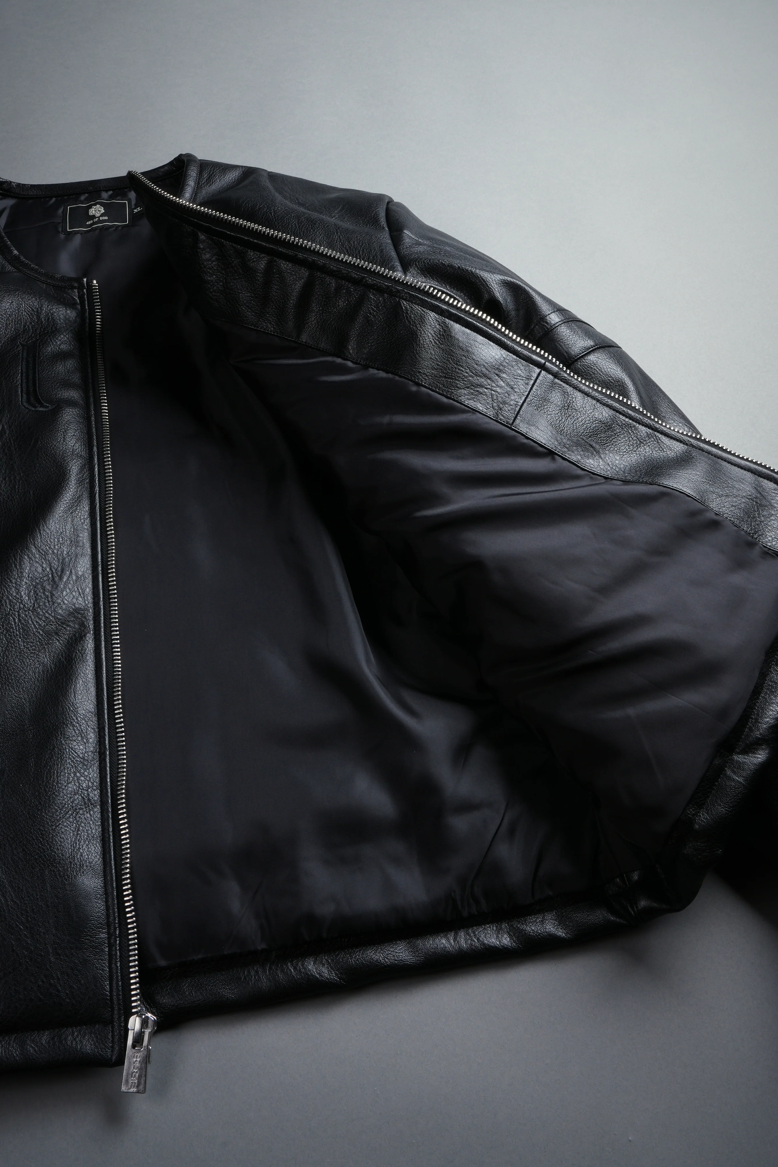 Wolves Pyramid Jesse Biker Jacket in Black - Image 13