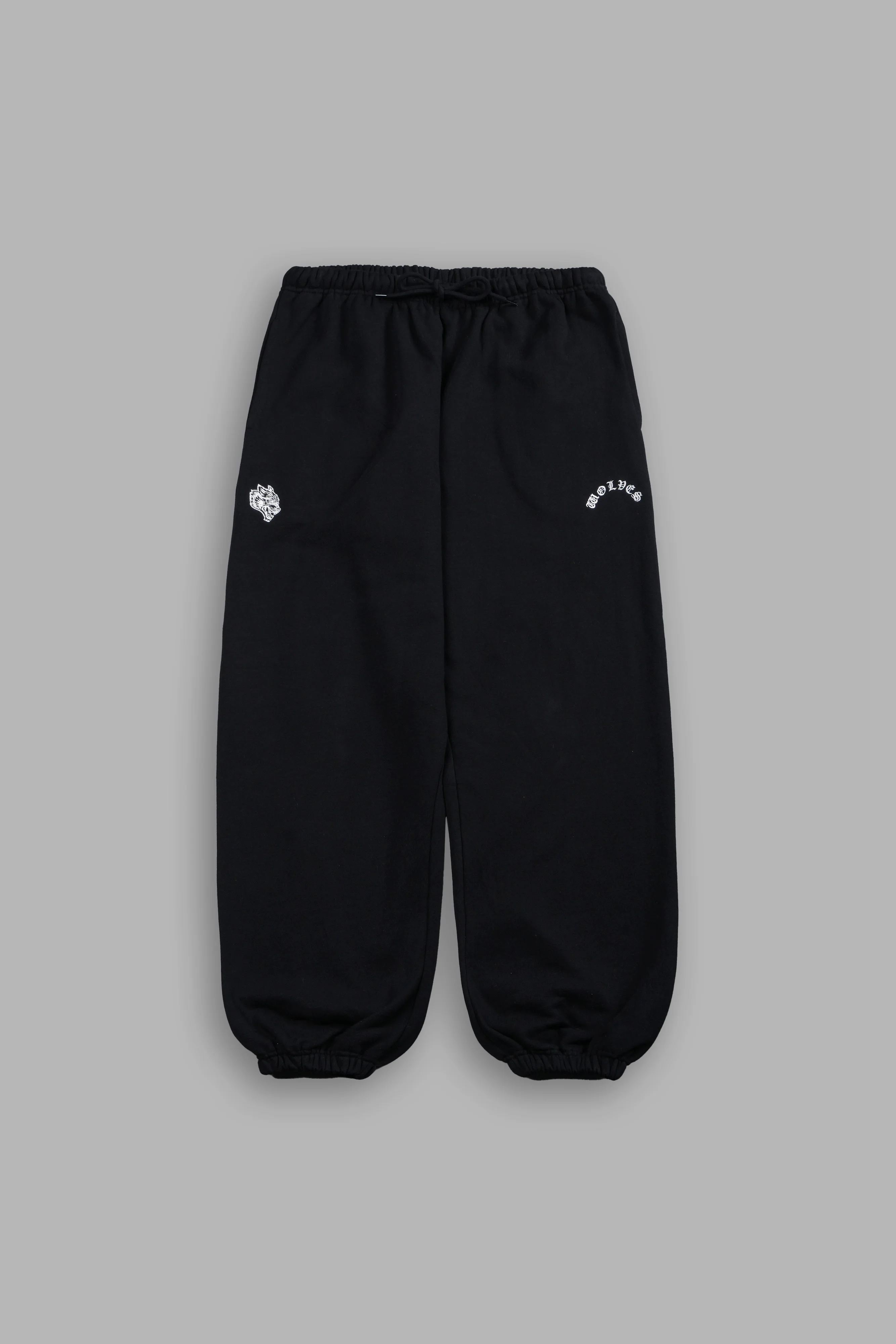 Y2Kulture Lightweight Lounger Sweat Pants in Black - Image 5