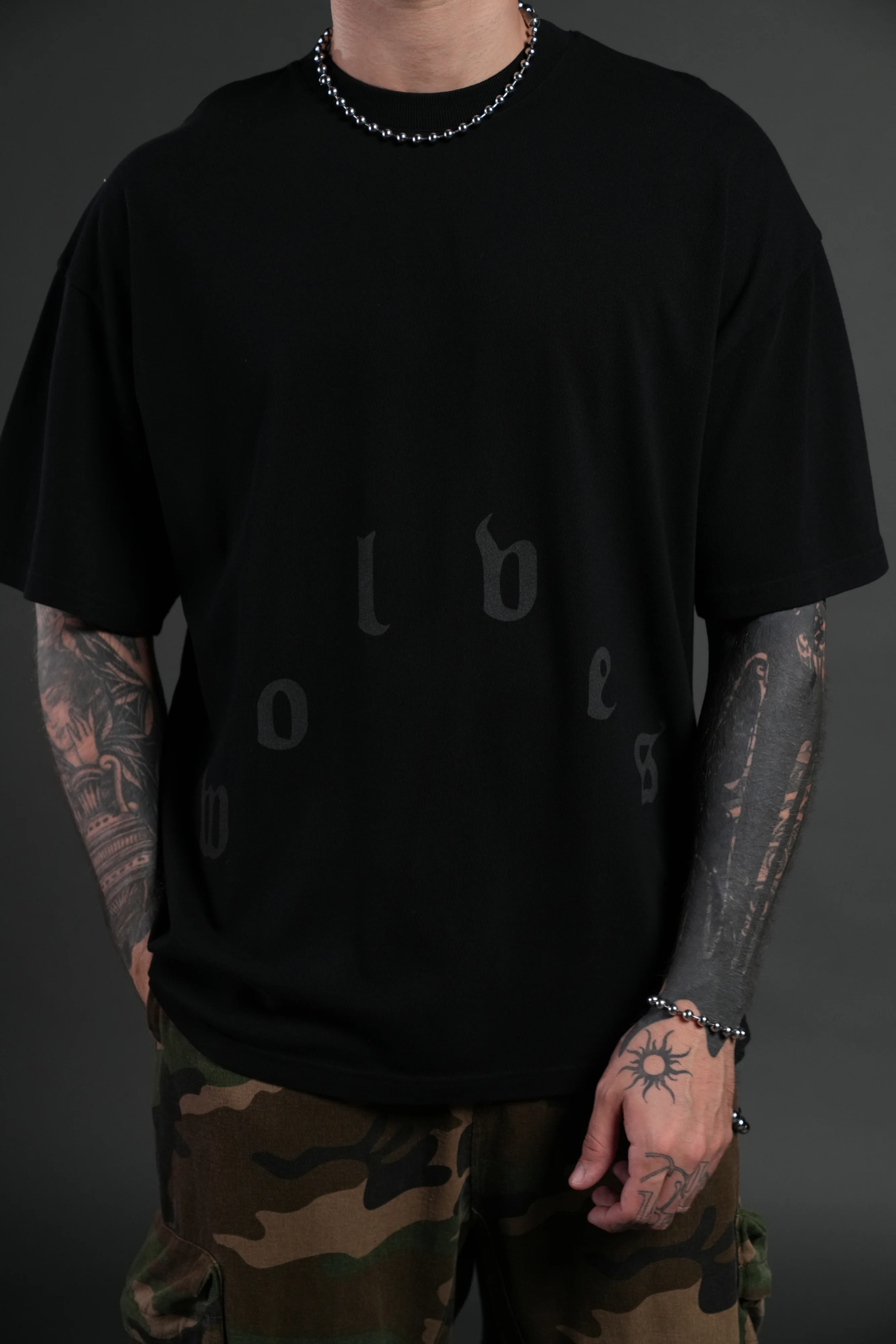 You Are the Reason Premium Oversized Tee in Black - Image 6