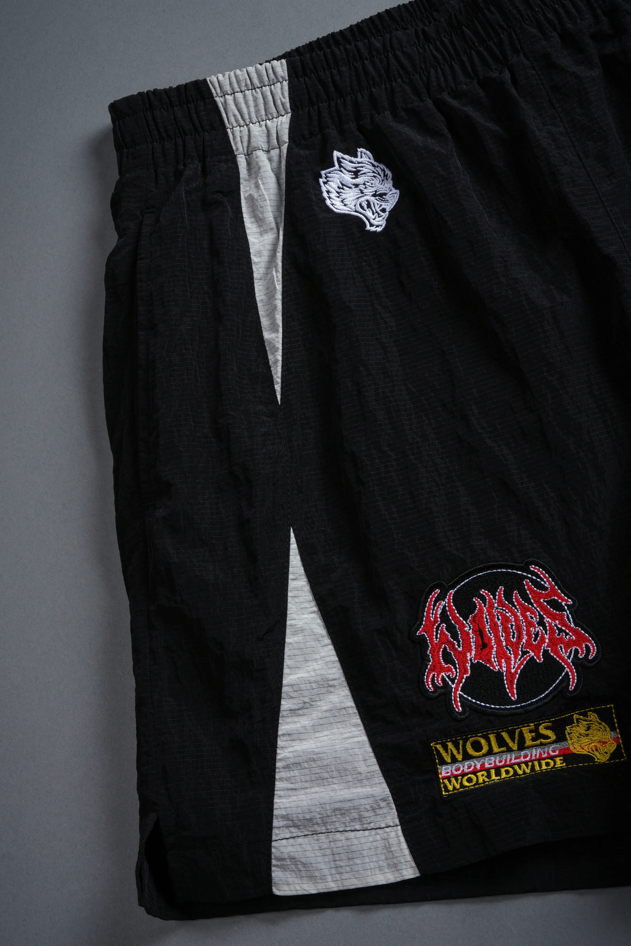 You Underestimate My Power Zdan Shorts in Black - Image 7