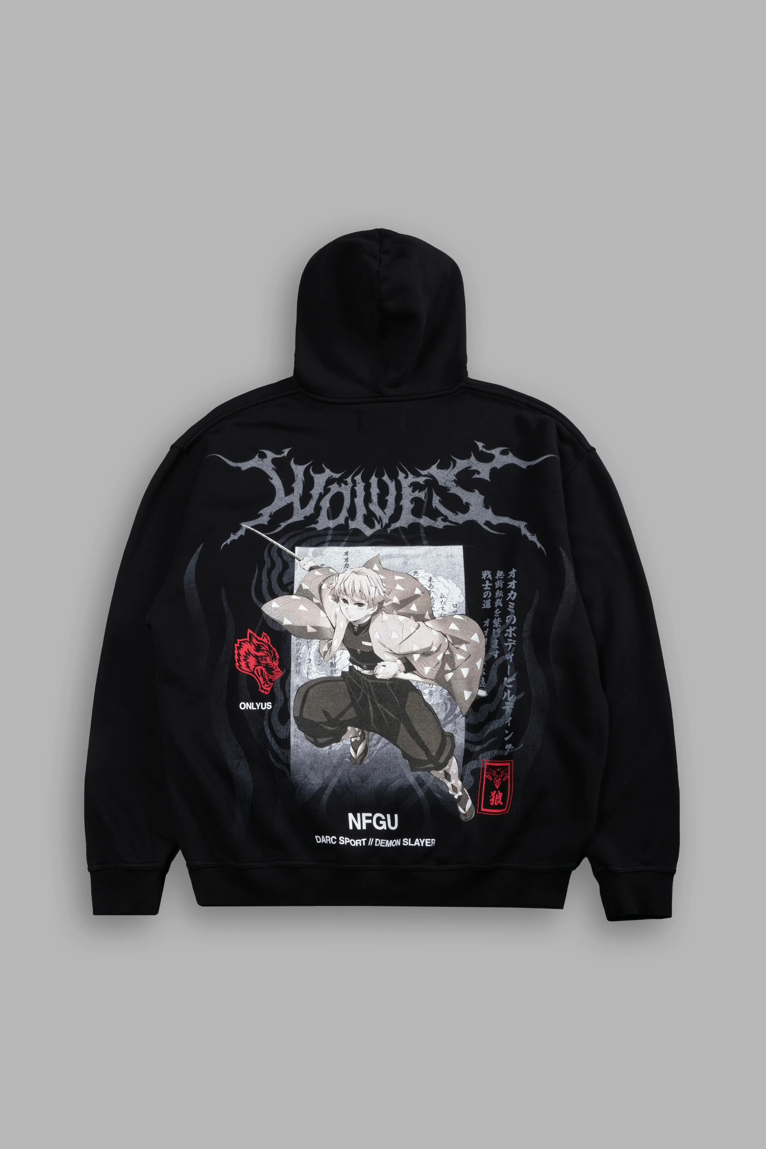 Zenitsu NFGU "Pierce" Hoodie in Black