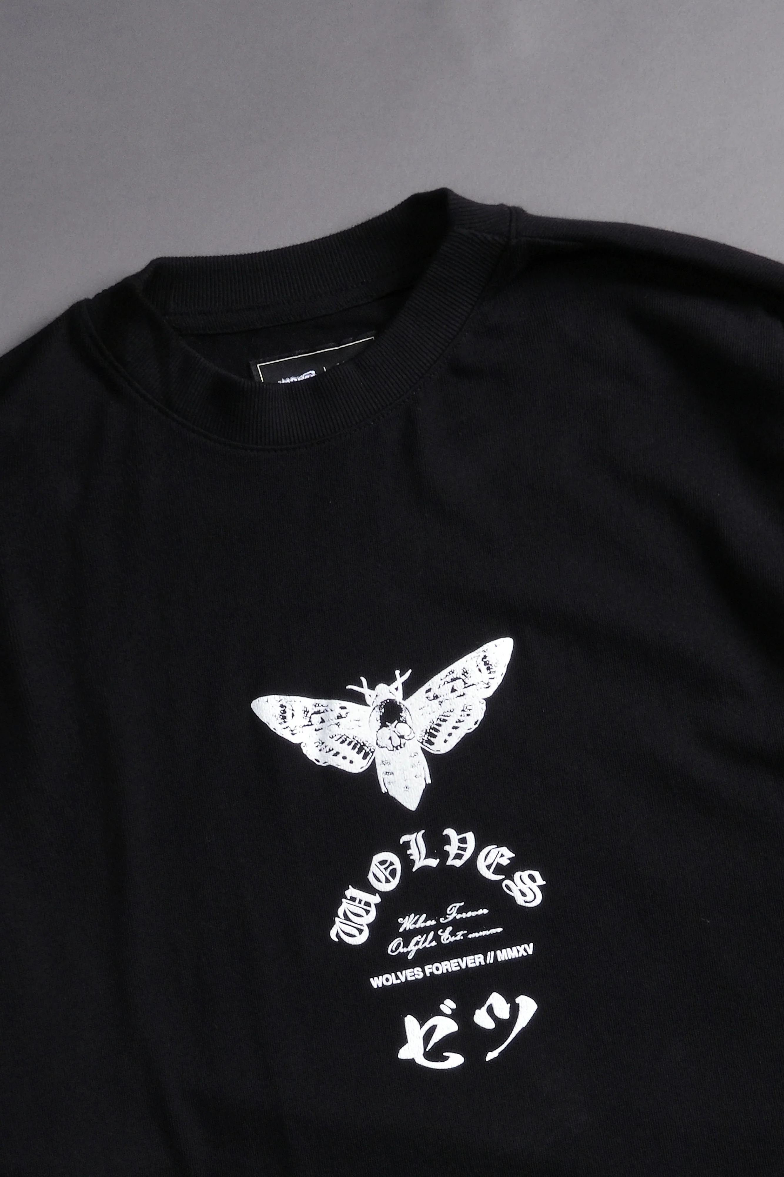 Zetsu Akatsuki "Side By Side" Oversized Tee in Black - Image 3
